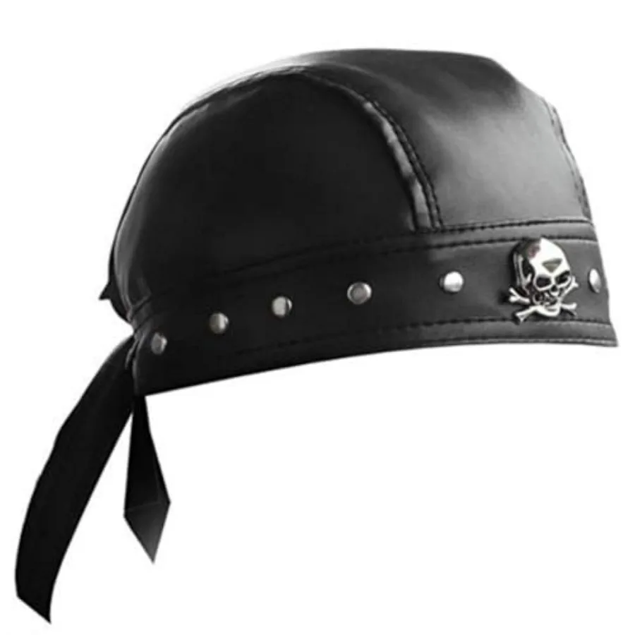 Leather Bandana Biker Doo Do Rag Headwrap Studded Skull Cap Capsmith Du Rag Black
Leather Bandana Biker Doo Do Rag Headwrap Studded Skull Cap Capsmith Du Rag Black