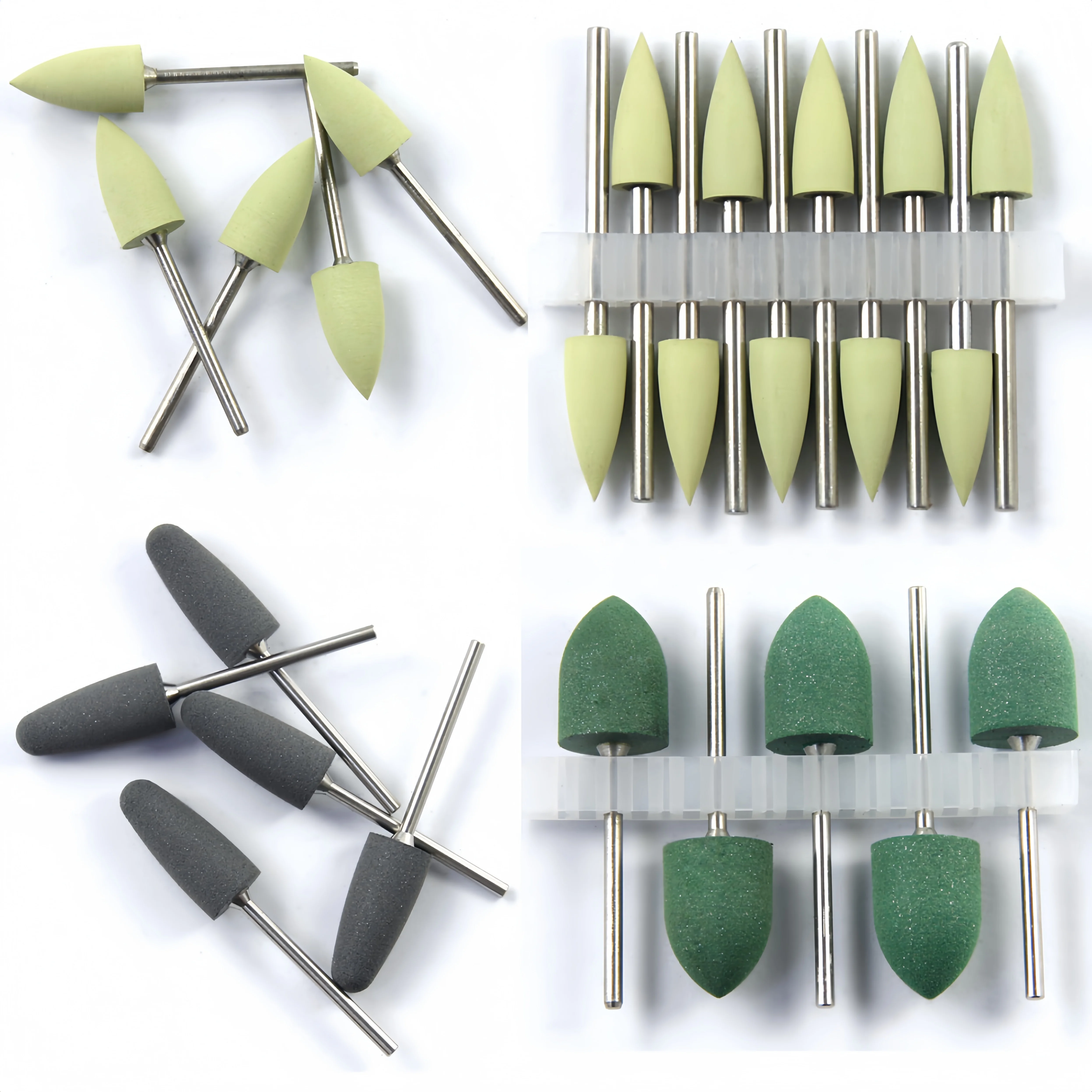 50 Pieces Dental Silicon Polishing Burs To Finish Polish Composites Resins Acrylic Big Size 20mm Dental Polishing Rubber Drills
50 Pieces Dental Silicon Polishing Burs To Finish Polish Composites Resins Acrylic Big Size 20mm Dental Polishing Rubber Drills