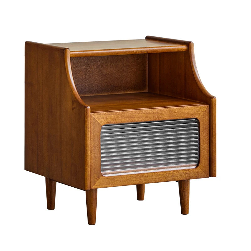 Solid wood bedside table Changhong glass small boxwood designer furniture log bedroom storage retro bedside table
Solid wood bedside table Changhong glass small boxwood designer furniture log bedroom storage retro bedside table