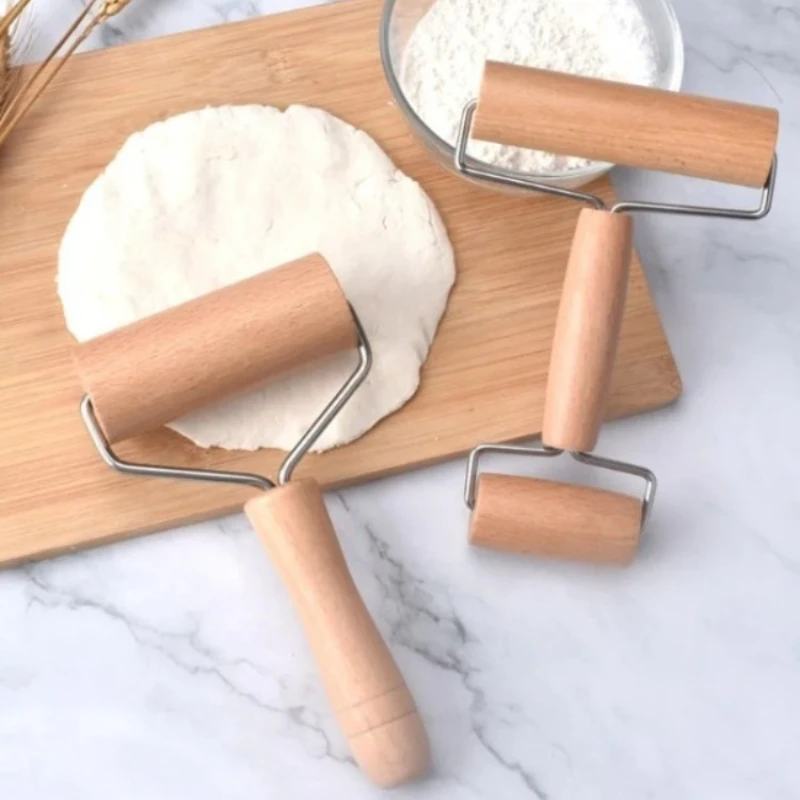 Rolling Pin Wooden Baking Utensil Single-wheeled Wooden Flour Stick Hand-held Solid Wood Rolling Pin Roller Face Stick
Rolling Pin Wooden Baking Utensil Single-wheeled Wooden Flour Stick Hand-held Solid Wood Rolling Pin Roller Face Stick