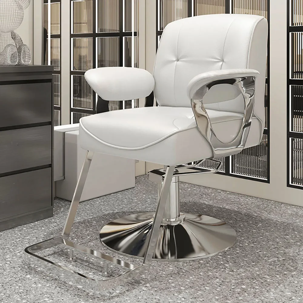 Personalized Nordic Barber Chair Trendy Aesthetic Comfortable Beauty Hairdresser Chair Salon Simple Kapperstoel Hair Furniture
Personalized Nordic Barber Chair Trendy Aesthetic Comfortable Beauty Hairdresser Chair Salon Simple Kapperstoel Hair Furniture