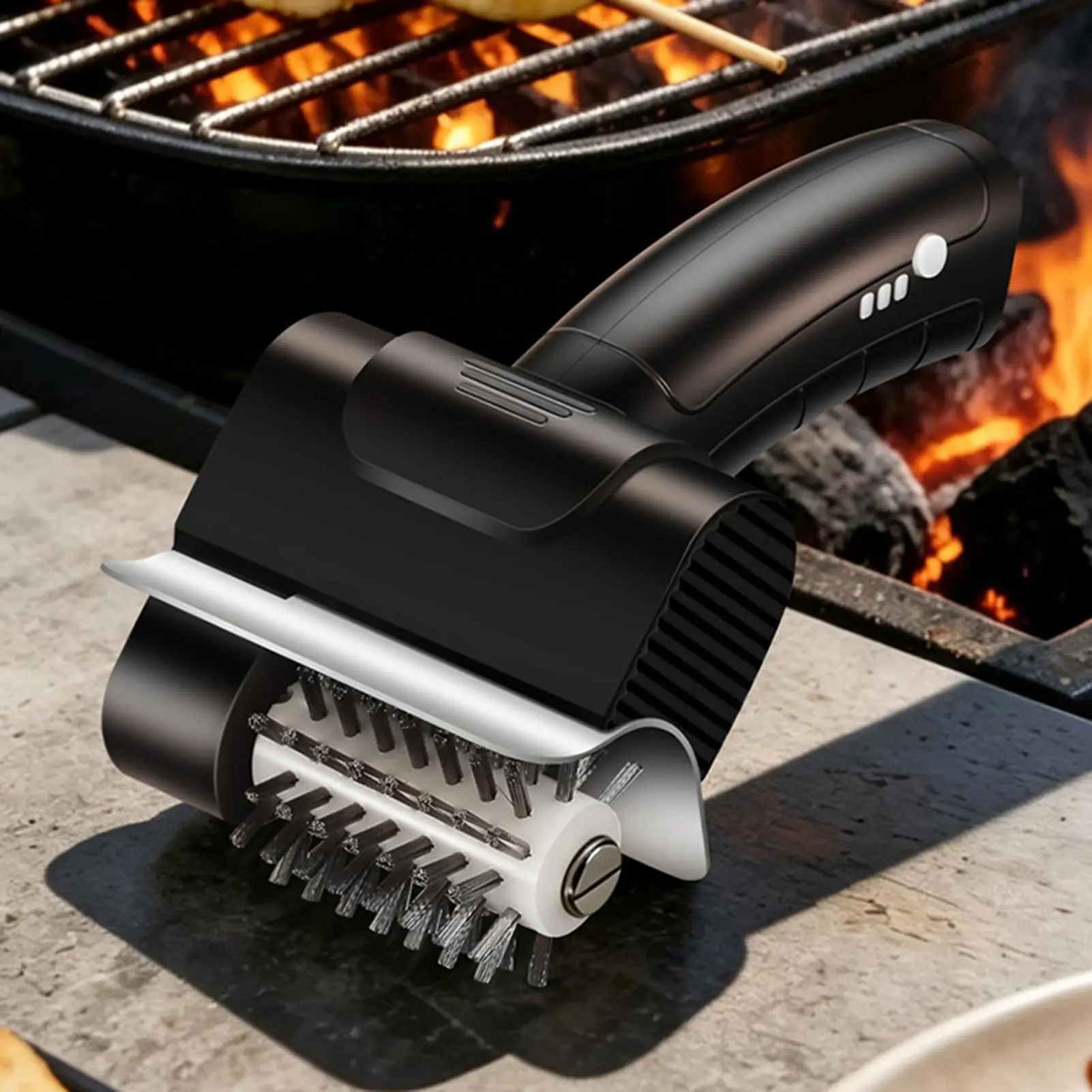 Electric BBQ Grill Brush Automatic Barbecue Cleaning Scrubber Automatic Grill Brush For Adults Kitchen Camping Picnic Outdoor
Electric BBQ Grill Brush Automatic Barbecue Cleaning Scrubber Automatic Grill Brush For Adults Kitchen Camping Picnic Outdoor