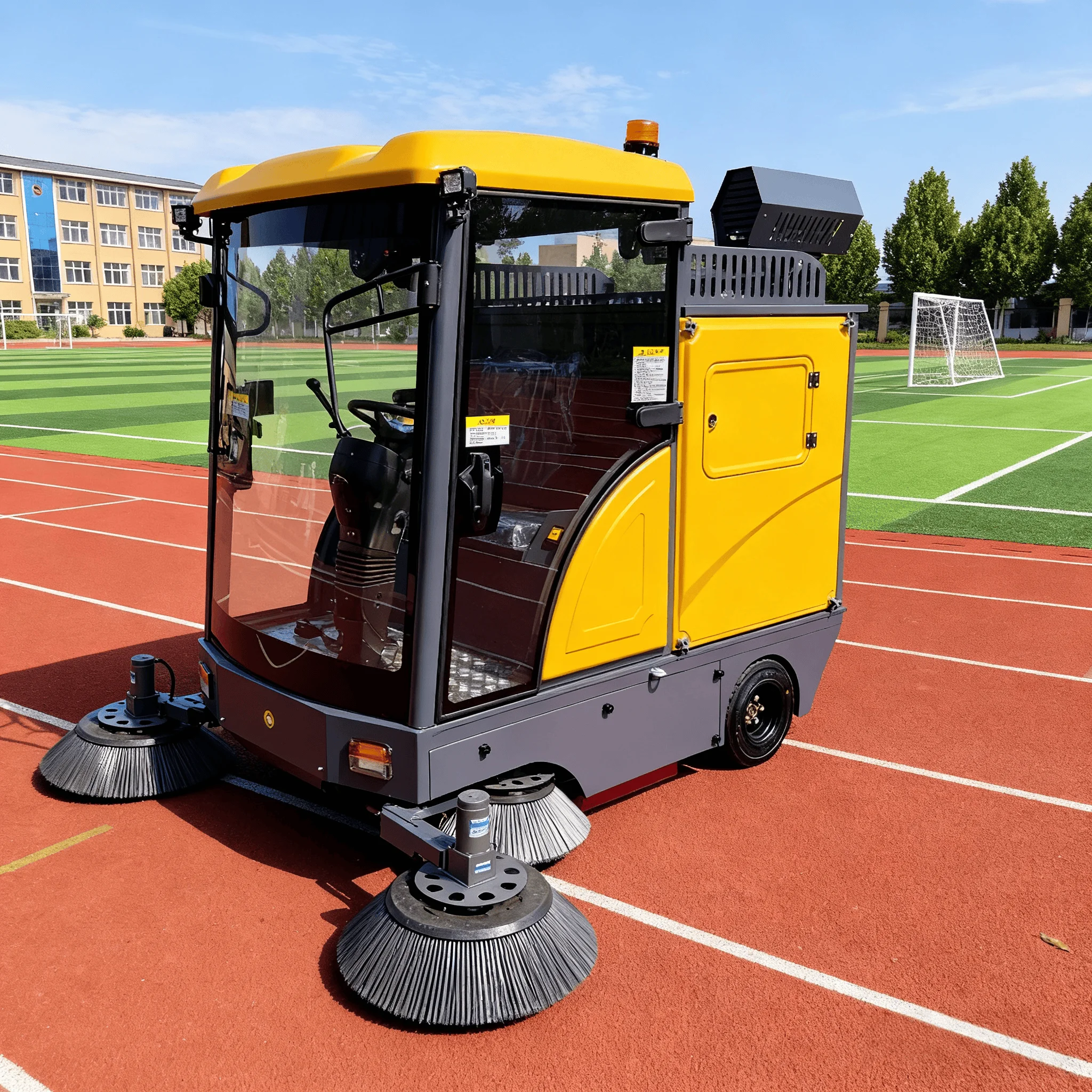 Electric Automatic Ride-On High Pressure Vacuum Cleaner With Side Brush For Road And Floor Leaves Scrubbing
Electric Automatic Ride-On High Pressure Vacuum Cleaner With Side Brush For Road And Floor Leaves Scrubbing