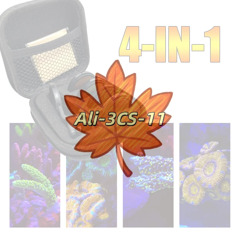 37mm Aquarium Photography Filter - Coral Lens for Saltwater/Freshwater Tank Shooting, Eliminates Glare & Enhances Colors
37mm Aquarium Photography Filter - Coral Lens for Saltwater/Freshwater Tank Shooting, Eliminates Glare & Enhances Colors