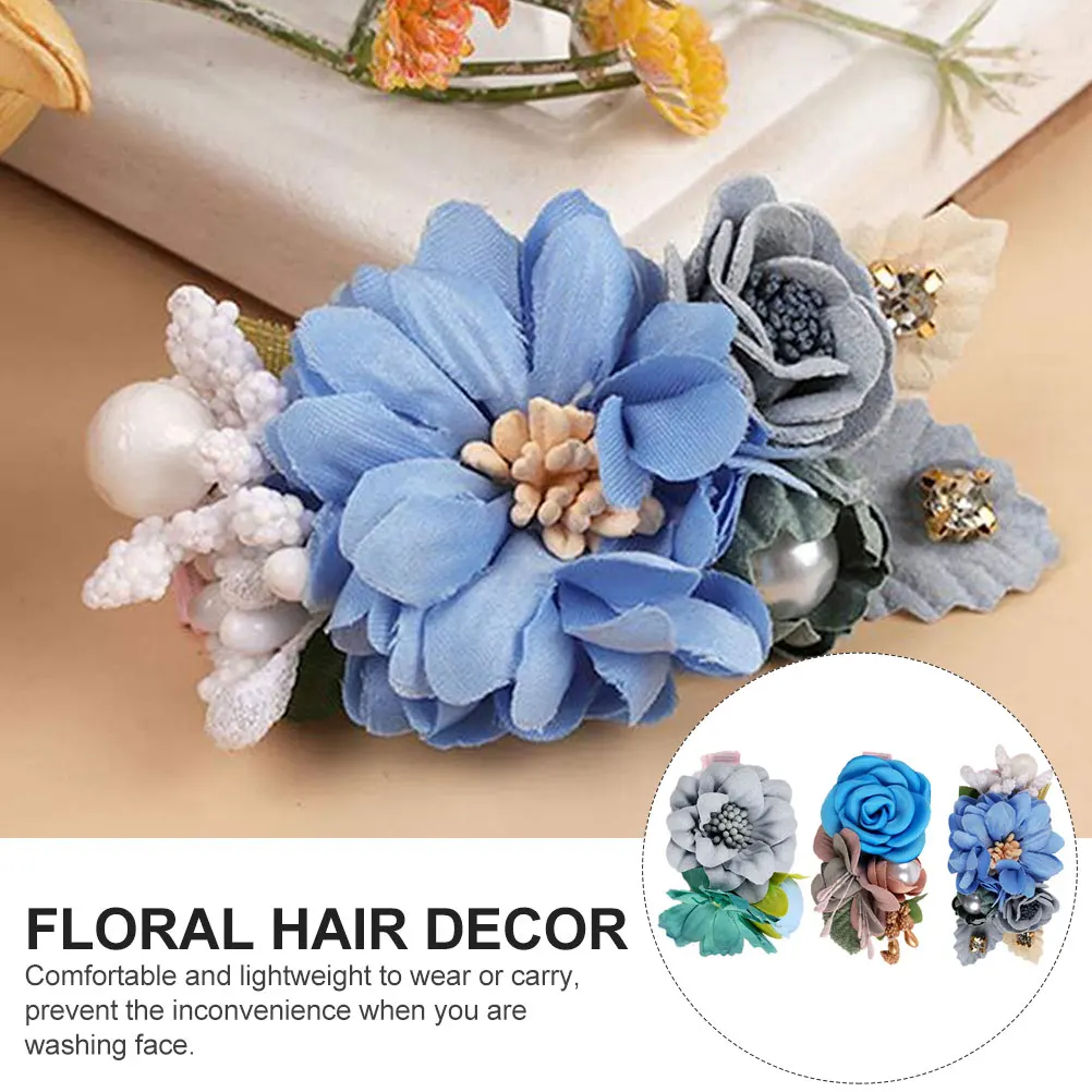 3pcs Blue Fabric Flower Hairpins Set Comfortable Lightweight for Thick Short Hair Girls Iron Simulated Headdresses Gifts
3pcs Blue Fabric Flower Hairpins Set Comfortable Lightweight for Thick Short Hair Girls Iron Simulated Headdresses Gifts