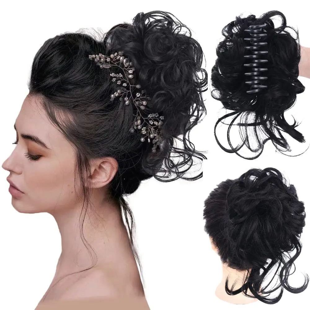 Synthetic Grab Clip Wig Fluffy Soft Touch Realistic Natural Look Women Hairpins Wig For Women Daily Use
Synthetic Grab Clip Wig Fluffy Soft Touch Realistic Natural Look Women Hairpins Wig For Women Daily Use
