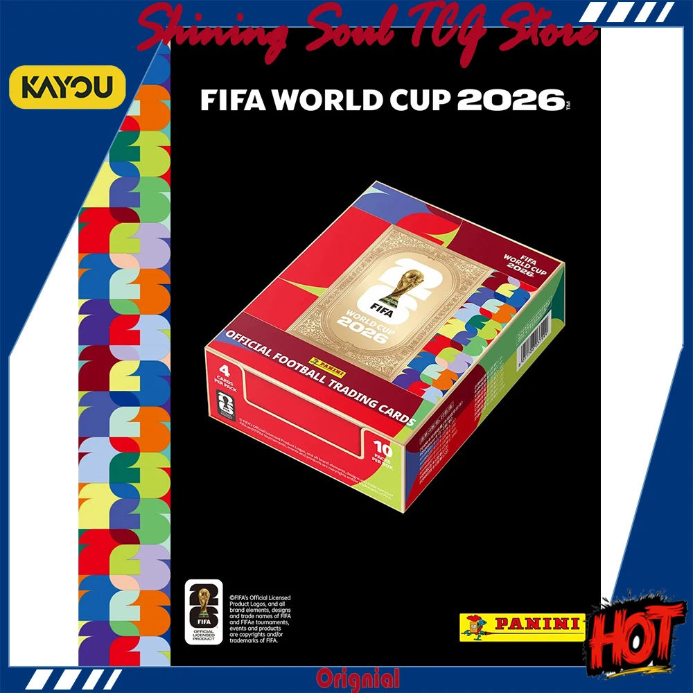 Genuine PANINI × KAYOU FIFA World Cup 2026 Trading Cards Interconnected Pattern Unlimited Potential Exquisite Gift Original Box
Genuine PANINI × KAYOU FIFA World Cup 2026 Trading Cards Interconnected Pattern Unlimited Potential Exquisite Gift Original Box
