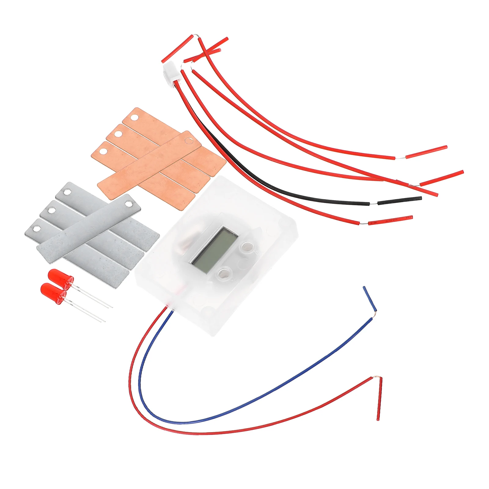 2Sets Fruit Scientific Experiment DIY Metal Potato Clock Kit Educational Science School Experiment
2Sets Fruit Scientific Experiment DIY Metal Potato Clock Kit Educational Science School Experiment