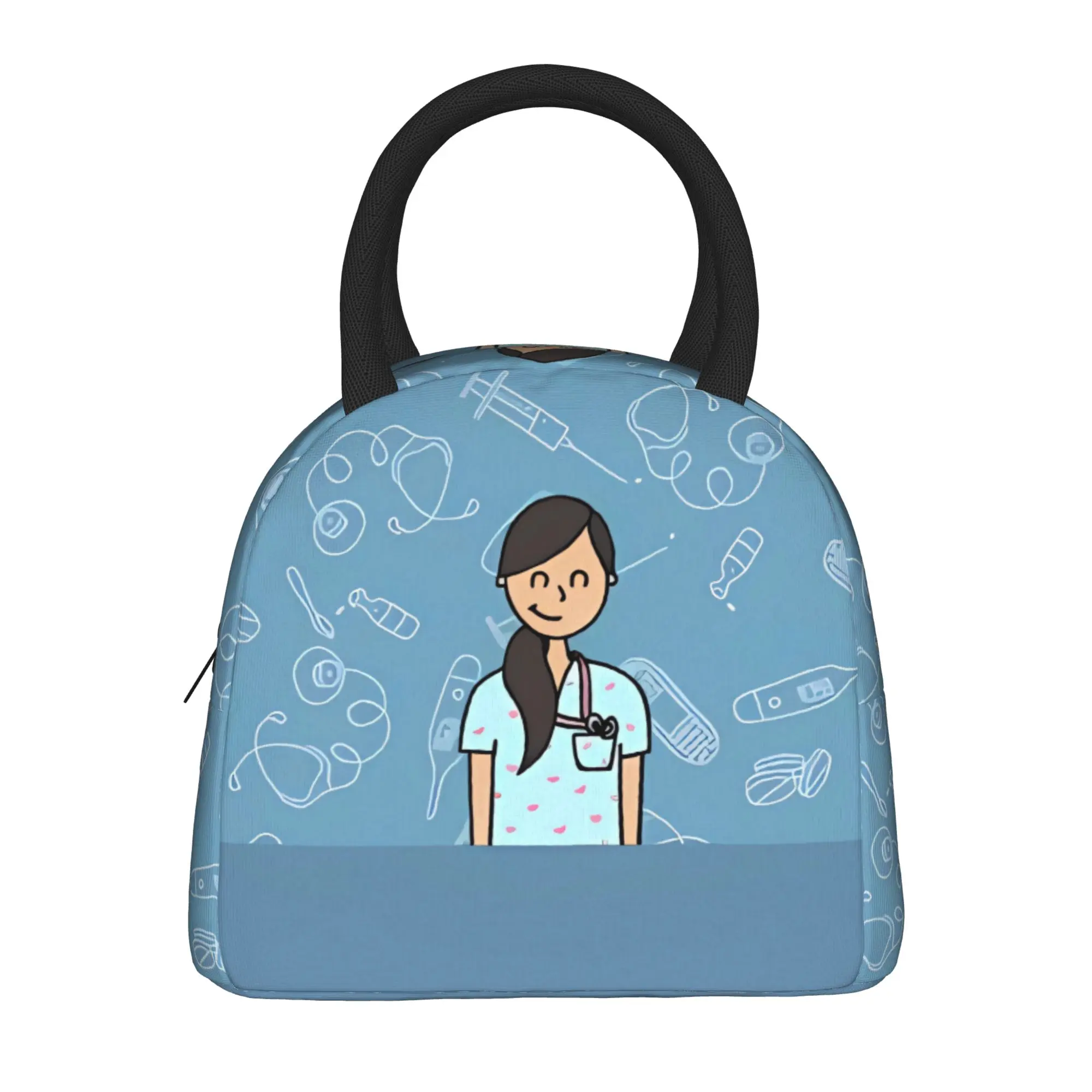Custom Enfermera En Apuros Doctor Nurse Medicine Lunch Bag Office Lunch Box For Men Aesthetic Thermal Tote Handbags Cooler Bag
Custom Enfermera En Apuros Doctor Nurse Medicine Lunch Bag Office Lunch Box For Men Aesthetic Thermal Tote Handbags Cooler Bag