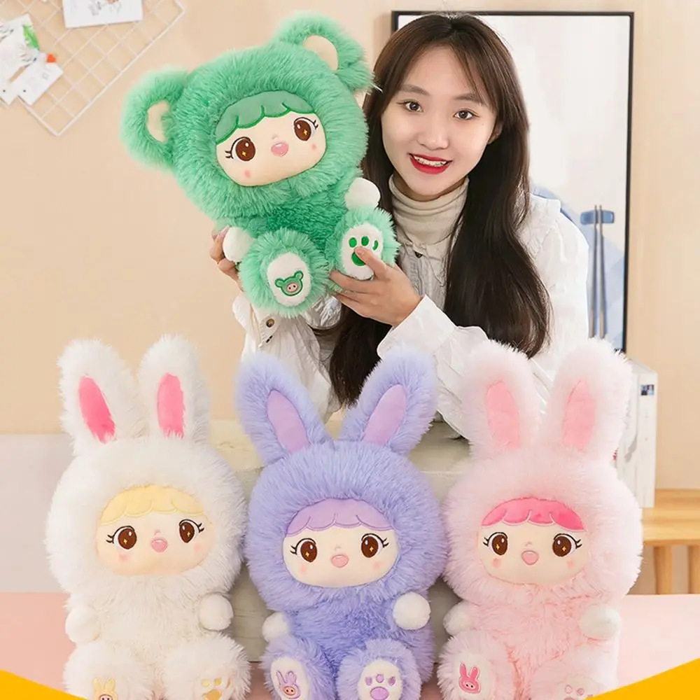 Birthday Plush Plush Rabbit Doll Toy Wooly Hairy Soft Stuffed Animals Cartoon 30-40cm Bunny Pillow for Kids Baby
Birthday Plush Plush Rabbit Doll Toy Wooly Hairy Soft Stuffed Animals Cartoon 30-40cm Bunny Pillow for Kids Baby