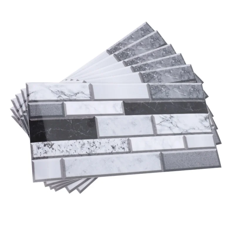 6 PCS Kitchen Backsplash Wallpaper PVC Self Adhesive Waterproof Oil Resistant Peel And Stick Backsplash For Home 5.9x11.8in FG53
6 PCS Kitchen Backsplash Wallpaper PVC Self Adhesive Waterproof Oil Resistant Peel And Stick Backsplash For Home 5.9x11.8in FG53