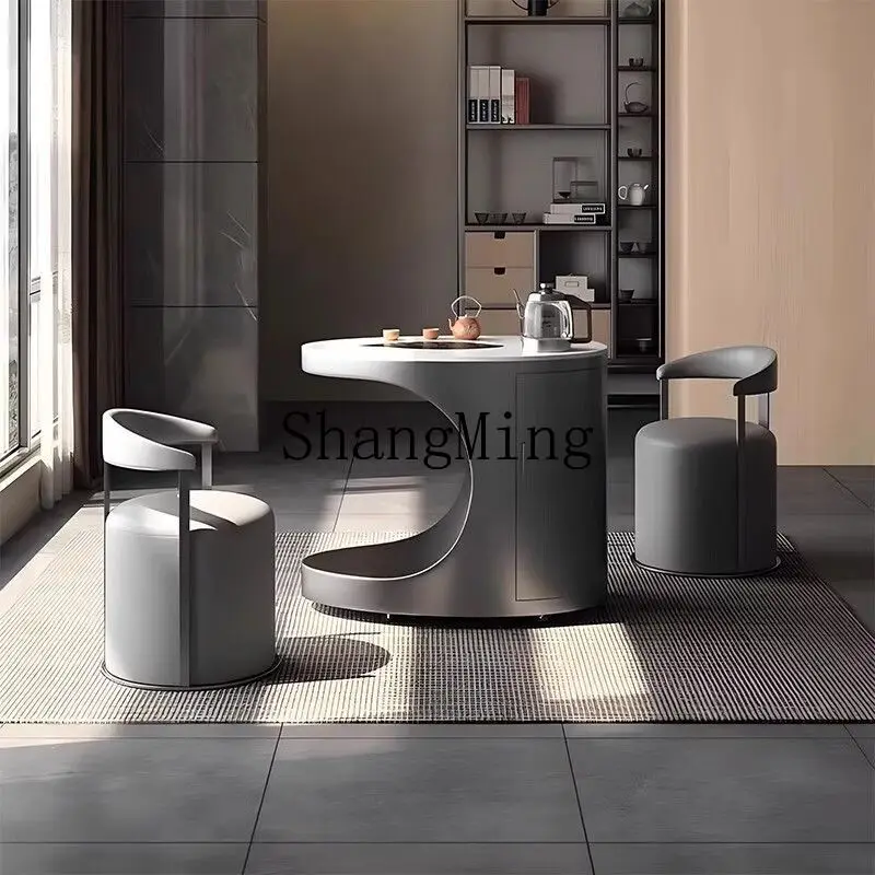 FG красивый чайник, встроенный стол, подвижный легкий роскошный чайный столик из каменной плиты
FG красивый чайник, встроенный стол, подвижный легкий роскошный чайный столик из каменной плиты