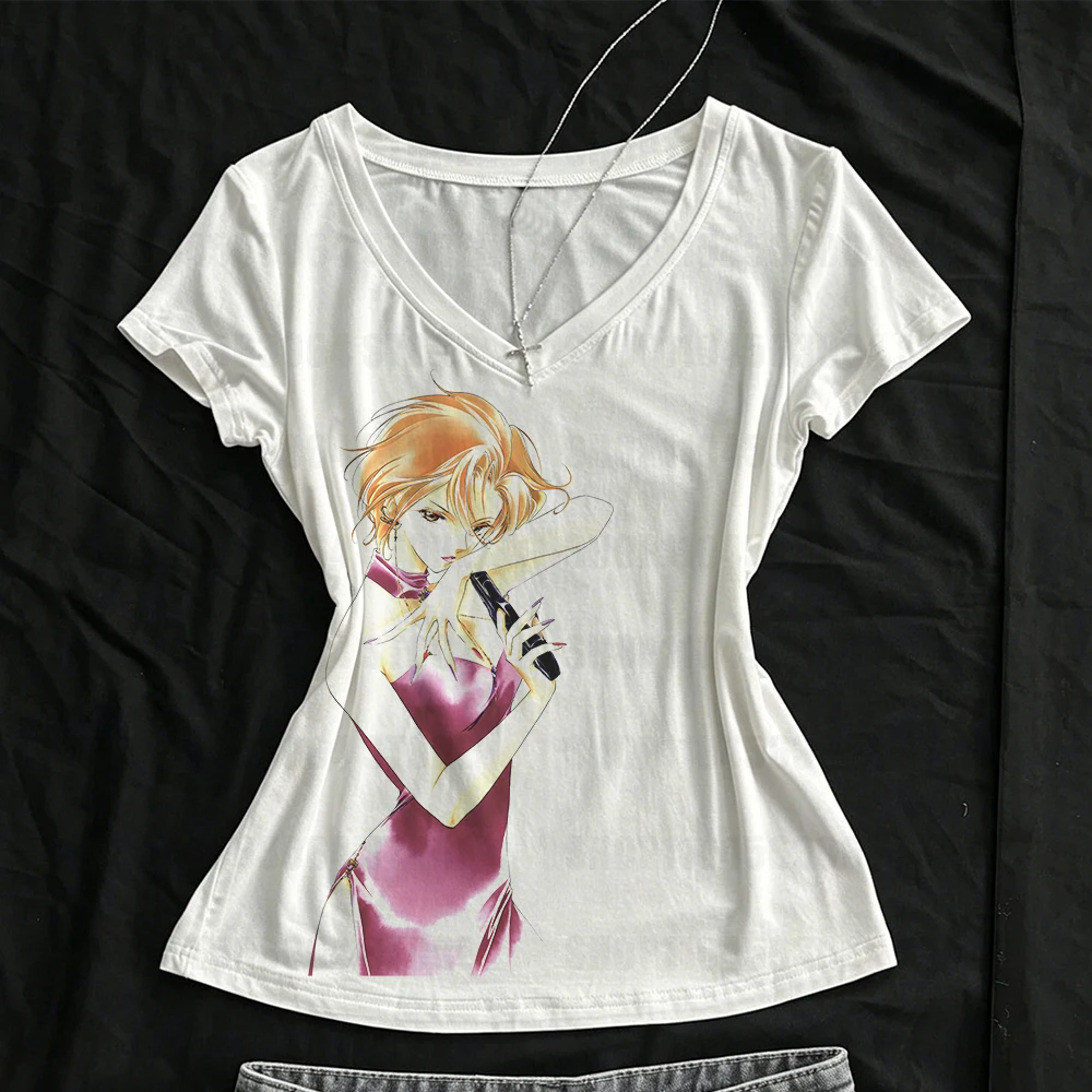 90s Kawaii Cute Girls Casual Tees Harajuku Print Summer Street Short Sleeve Tees Tops Vintage Y2k Style Emo Women Clothing Tees
90s Kawaii Cute Girls Casual Tees Harajuku Print Summer Street Short Sleeve Tees Tops Vintage Y2k Style Emo Women Clothing Tees