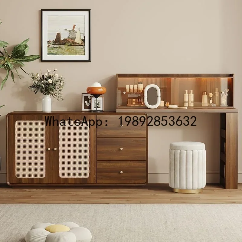 O8- Vintage Style Table Bedroom Makeup Small 2024 New Model Chest of Drawers Integrated Solid Wood Frame Dressing Table
O8- Vintage Style Table Bedroom Makeup Small 2024 New Model Chest of Drawers Integrated Solid Wood Frame Dressing Table