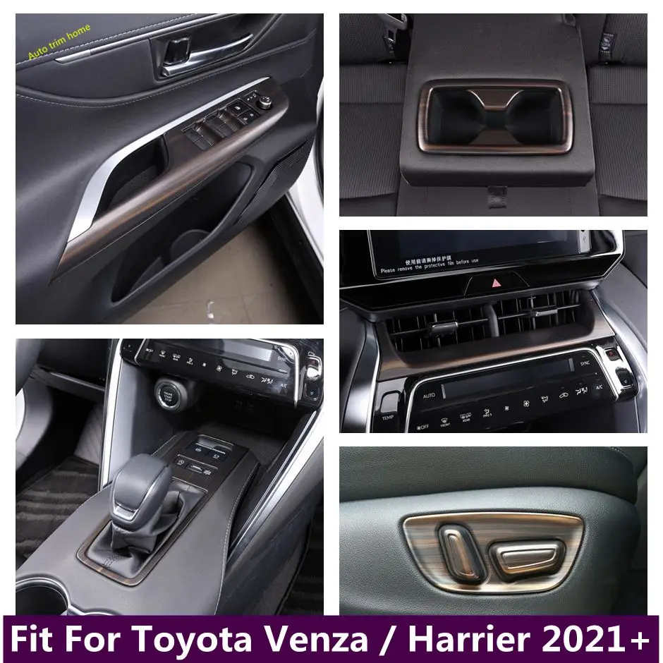 Gear Box Water Cup Holder Air Conditioner AC Vent Seat Adjustment Button Cover Trim For Toyota Venza / Harrier 2021 - 2024
Gear Box Water Cup Holder Air Conditioner AC Vent Seat Adjustment Button Cover Trim For Toyota Venza / Harrier 2021 - 2024