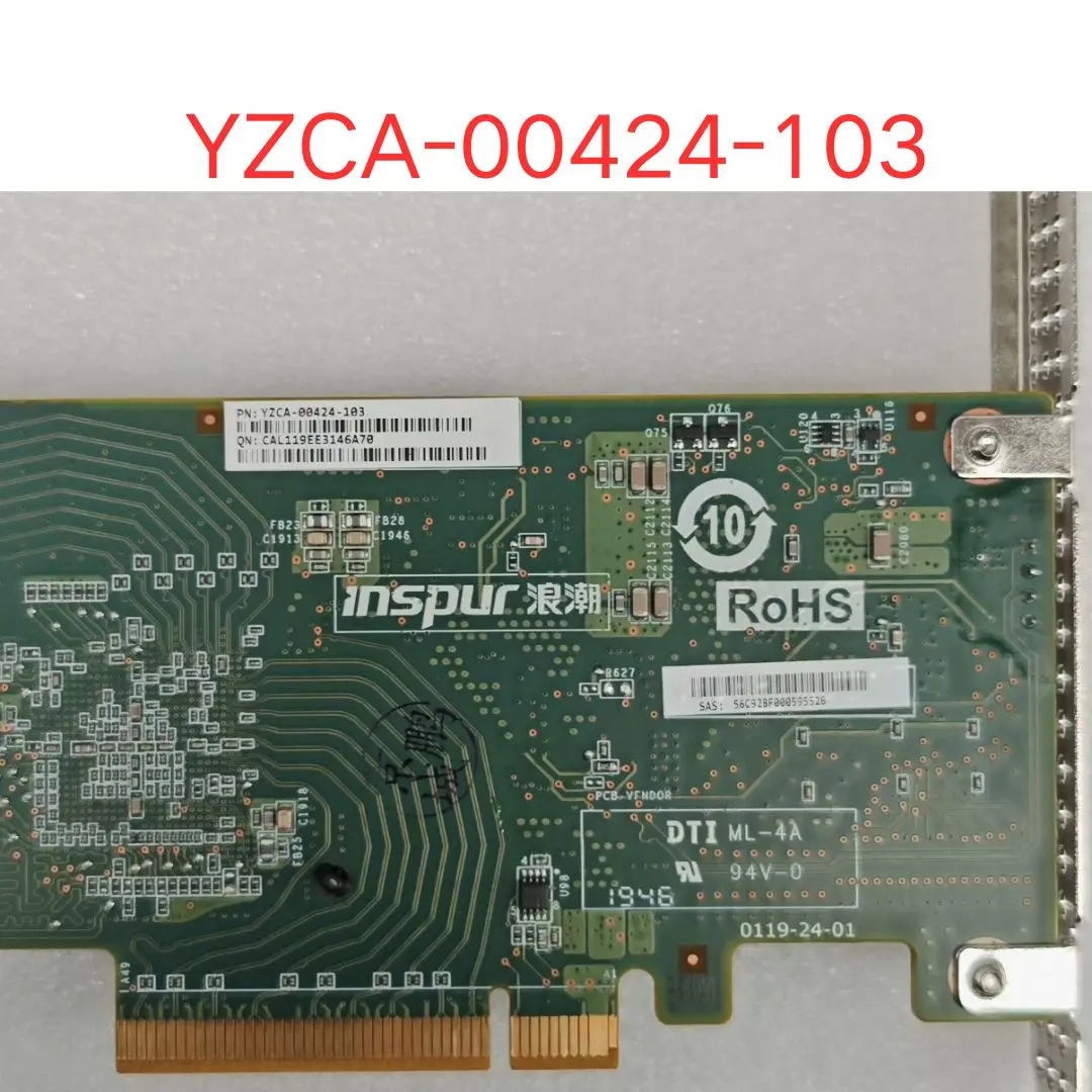 Б/у YZCA-00424-103 SAS3008 IMR Mode 12 ГБ Wave Array Card RAID-карта тест ОК Быстрая доставка
Б/у YZCA-00424-103 SAS3008 IMR Mode 12 ГБ Wave Array Card RAID-карта тест ОК Быстрая доставка