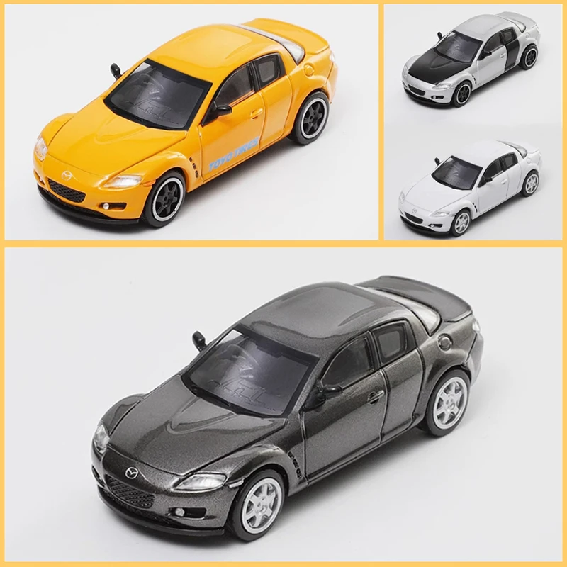 Diecast DCT 1:64 Scale Mazda RX8 Alloy Car Model Classics Adult Souvenir Gift Static Display
Diecast DCT 1:64 Scale Mazda RX8 Alloy Car Model Classics Adult Souvenir Gift Static Display
