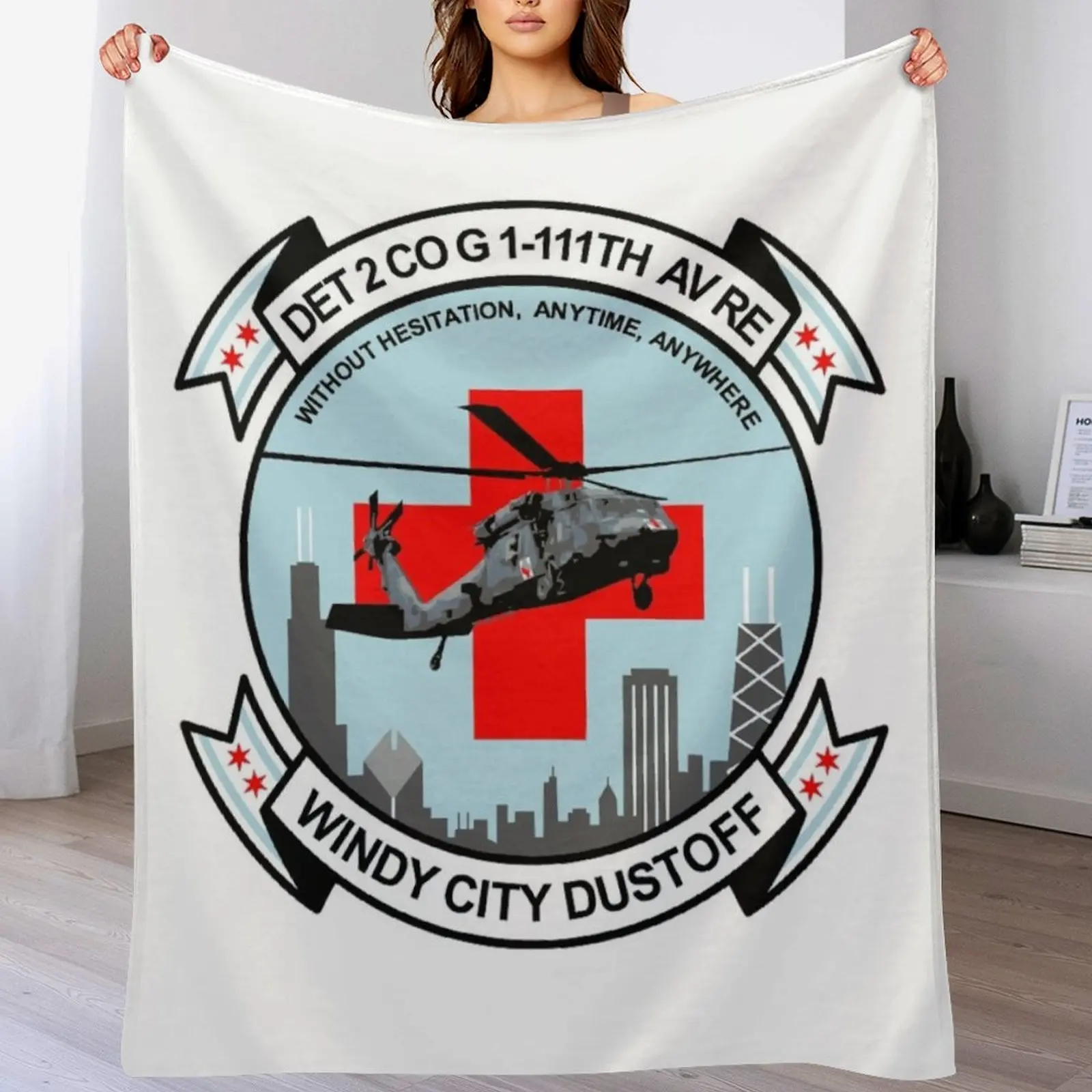Windy City Dustoff Patch Throw Blanket For Baby sofa bed Soft Plush Plaid Nap Blankets
Windy City Dustoff Patch Throw Blanket For Baby sofa bed Soft Plush Plaid Nap Blankets