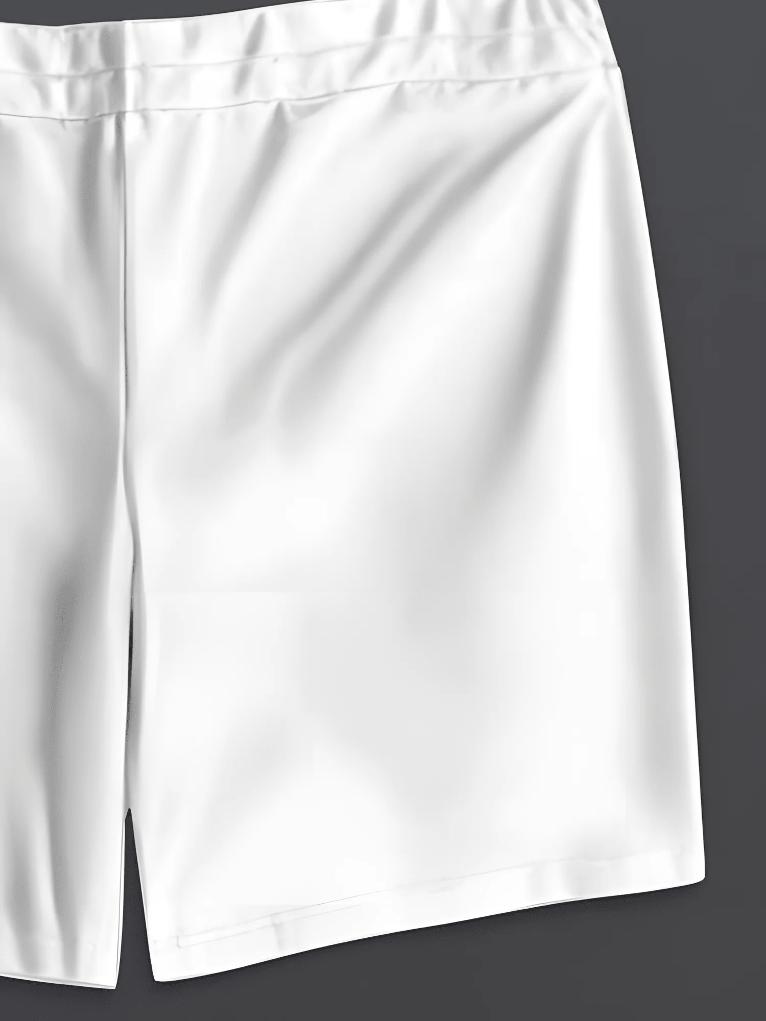 White Casual Plus Size Shorts Set With Pocket Design For Spring And Autumn
White Casual Plus Size Shorts Set With Pocket Design For Spring And Autumn