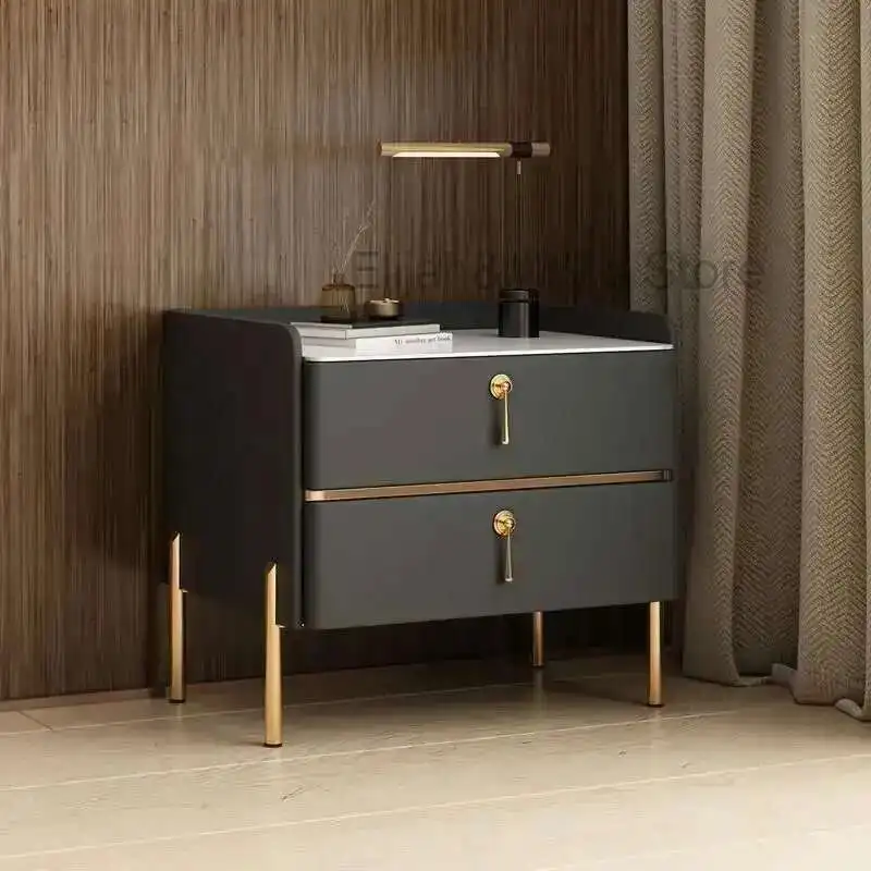Italian Light Luxury Slate Solid Wood Bedside Table Bedroom Storage Bedside Cabinet Leather Night Stand Furniture Bedroom
Italian Light Luxury Slate Solid Wood Bedside Table Bedroom Storage Bedside Cabinet Leather Night Stand Furniture Bedroom