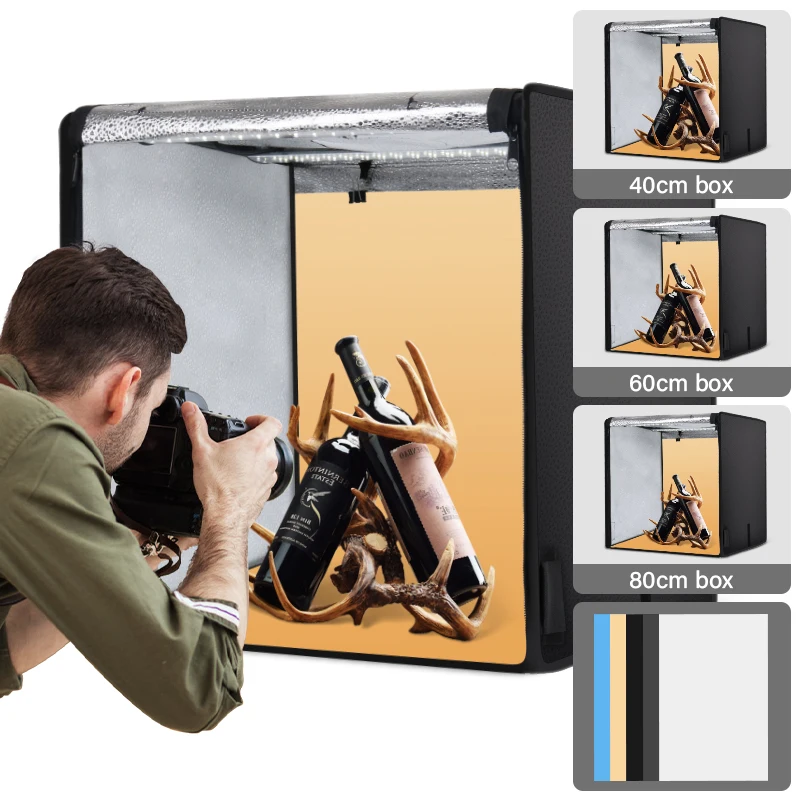 Light Photo Box,Fold Photography Studio Brightness Adjustable 5pcs Photo Background(Black, White, Gray, Yellow, Blue) For Photo
Light Photo Box,Fold Photography Studio Brightness Adjustable 5pcs Photo Background(Black, White, Gray, Yellow, Blue) For Photo