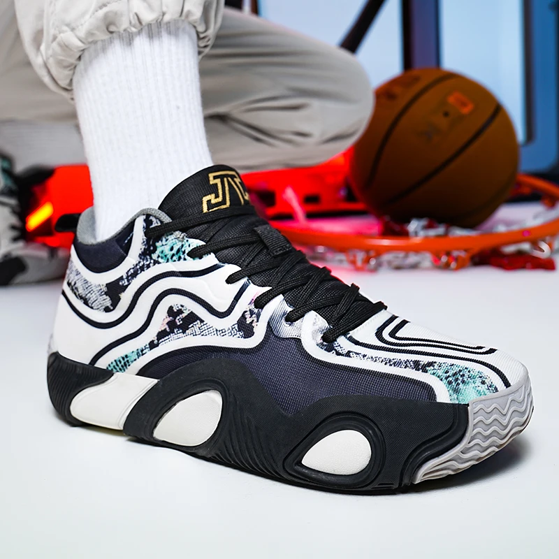 Night light new sneakers for men's basketball and children's sports shoes, trendy summer with mesh and rubber soles, suitable fo
Night light new sneakers for men's basketball and children's sports shoes, trendy summer with mesh and rubber soles, suitable fo