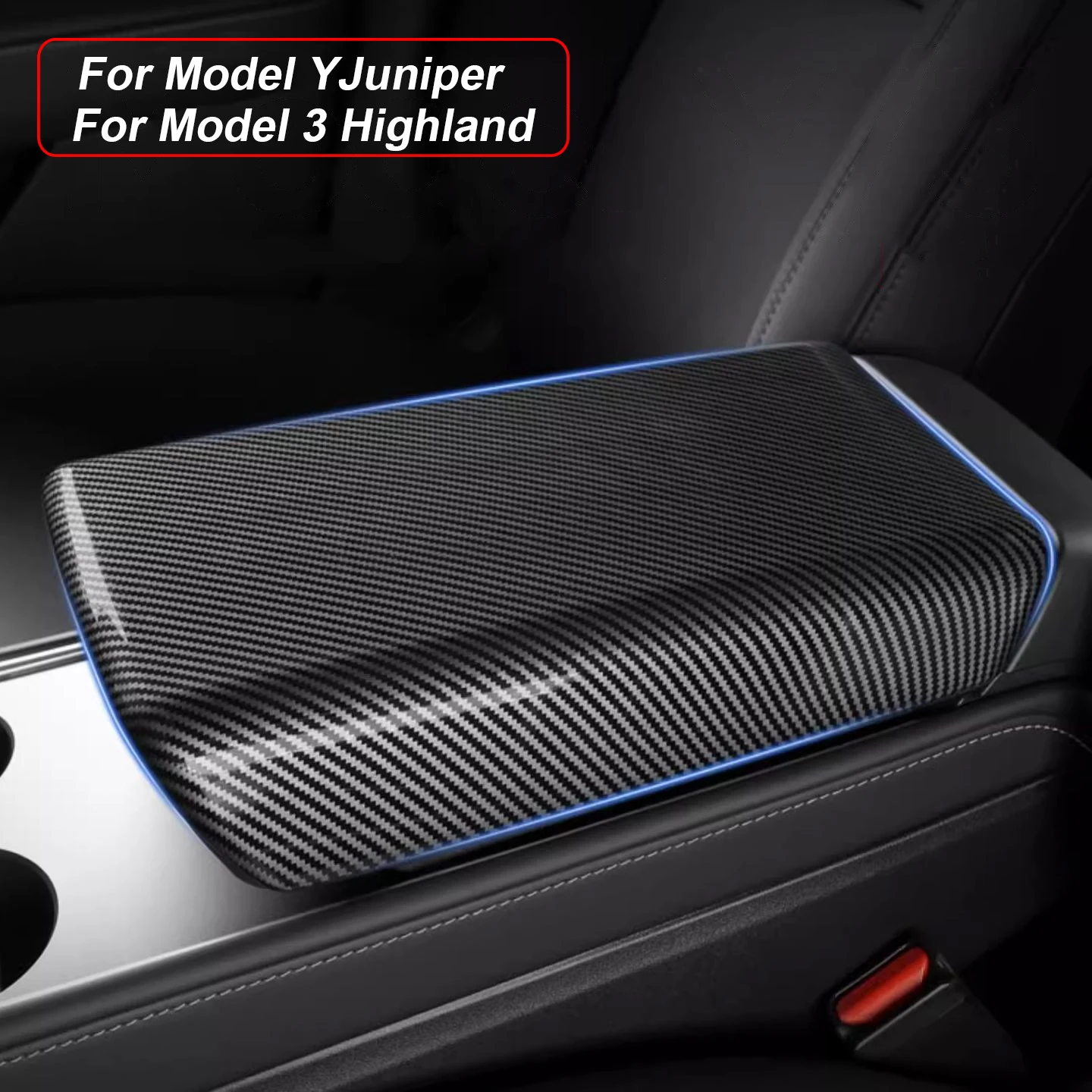 Carbon Fiber Armrest Protector Box Pad For Tesla Model 3 Highland Y Juniper Wear-Resistant Center Console Anti-Scratch Cover
Carbon Fiber Armrest Protector Box Pad For Tesla Model 3 Highland Y Juniper Wear-Resistant Center Console Anti-Scratch Cover