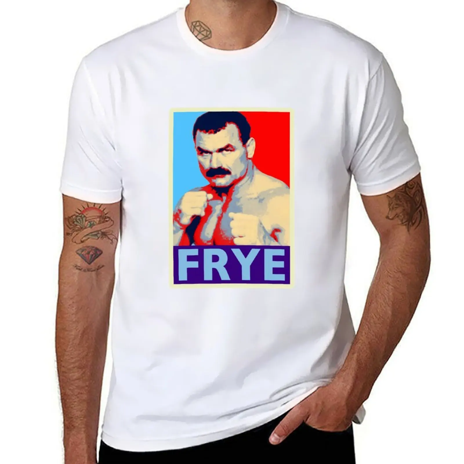Don Frye MMA Legend Tribute Shepard Fairey Style T-Shirt Casual Light Summer Short Sleeve Top
Don Frye MMA Legend Tribute Shepard Fairey Style T-Shirt Casual Light Summer Short Sleeve Top