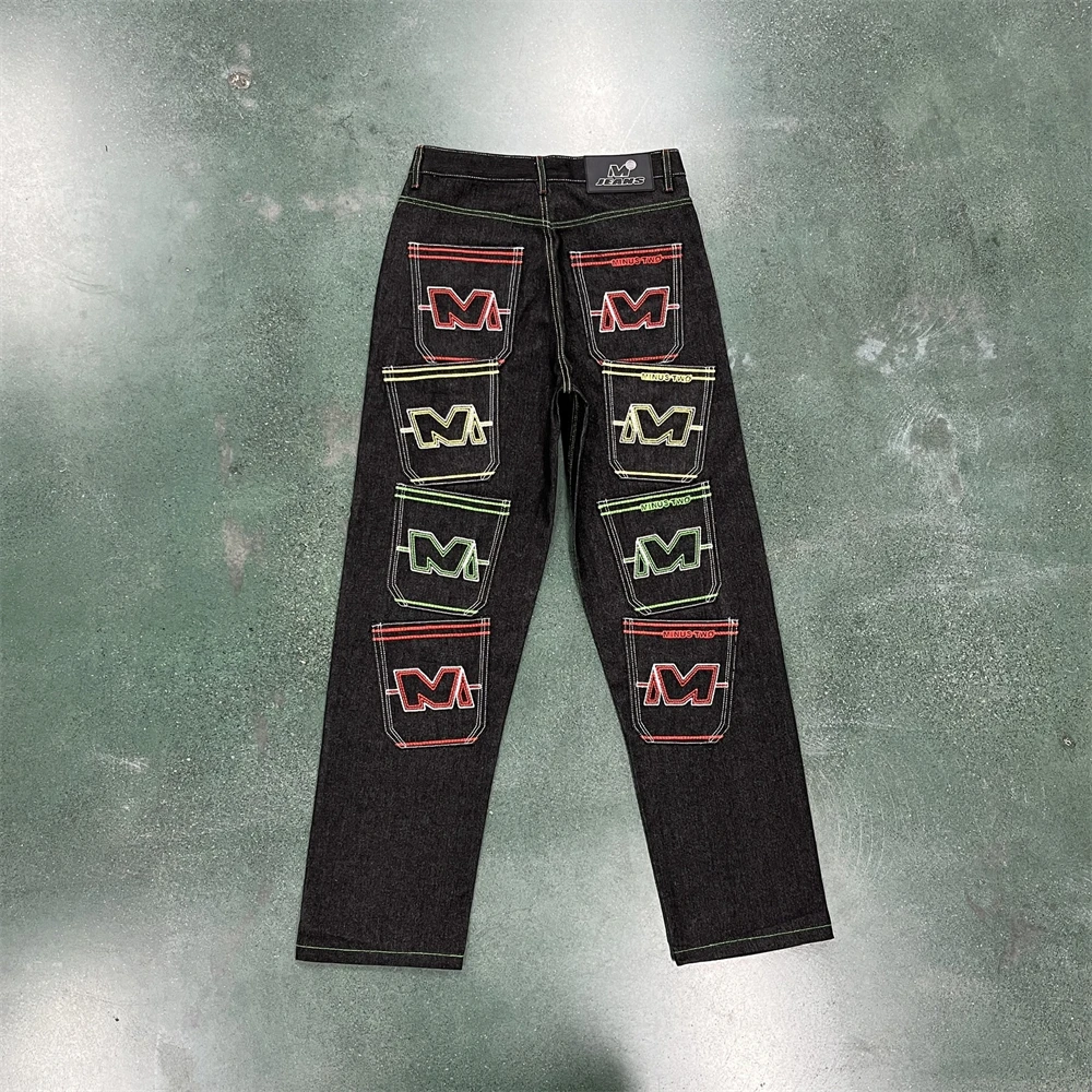 Trendy brand multi-color printed jeans high street fashion hip-hop trousers high quality jeans EU size
Trendy brand multi-color printed jeans high street fashion hip-hop trousers high quality jeans EU size