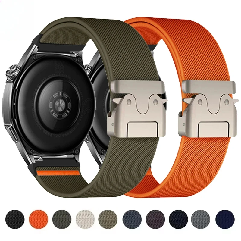 Эластичный нейлоновый ремешок 20 мм 22 мм для Samsung Galaxy Watch 7 6 5 4 40 мм 44 мм 6 Classic 47 мм нейлоновый ремешок для часов GT5 4Pro 3
Эластичный нейлоновый ремешок 20 мм 22 мм для Samsung Galaxy Watch 7 6 5 4 40 мм 44 мм 6 Classic 47 мм нейлоновый ремешок для часов GT5 4Pro 3