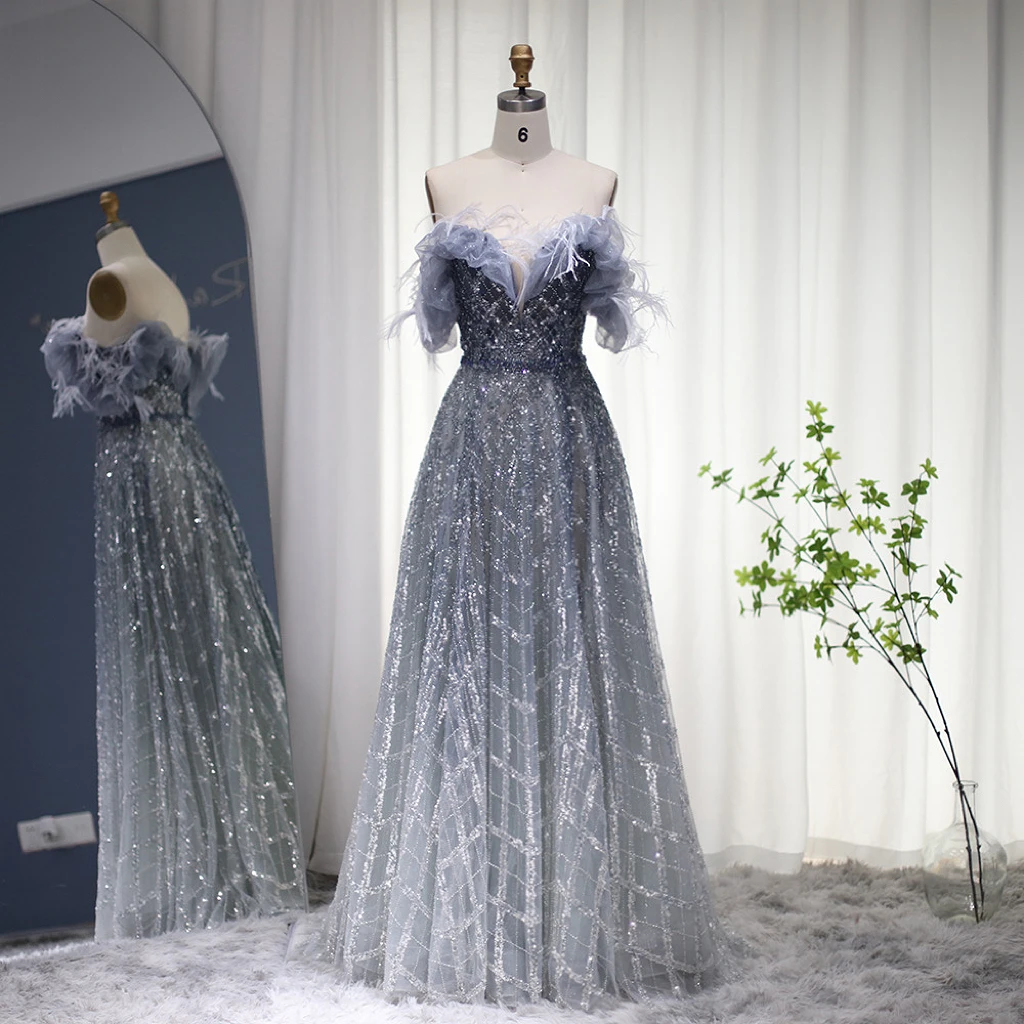 Luxury Feathers Evening Dress Green Blue Lotus Pink Beading Off Shoulder Wedding Party ridesmaid Prom Gowns Off Shoulder
Luxury Feathers Evening Dress Green Blue Lotus Pink Beading Off Shoulder Wedding Party ridesmaid Prom Gowns Off Shoulder
