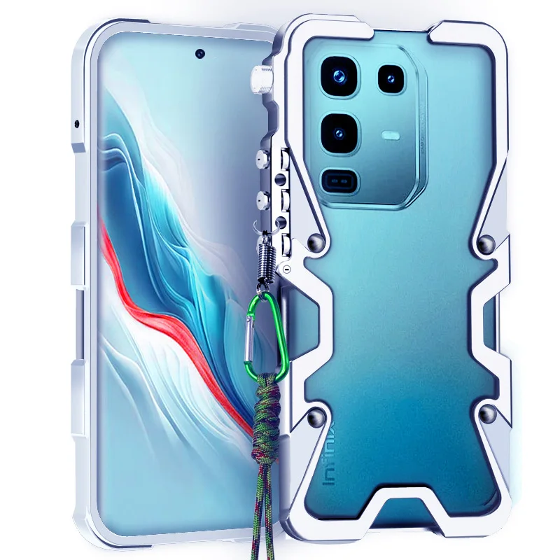 For infinix Note 50 Pro 4G Aluminum Metal Frame Bumper Phone Case For infinix Note 50S 50X Shockproof Protective Shell Cover
For infinix Note 50 Pro 4G Aluminum Metal Frame Bumper Phone Case For infinix Note 50S 50X Shockproof Protective Shell Cover