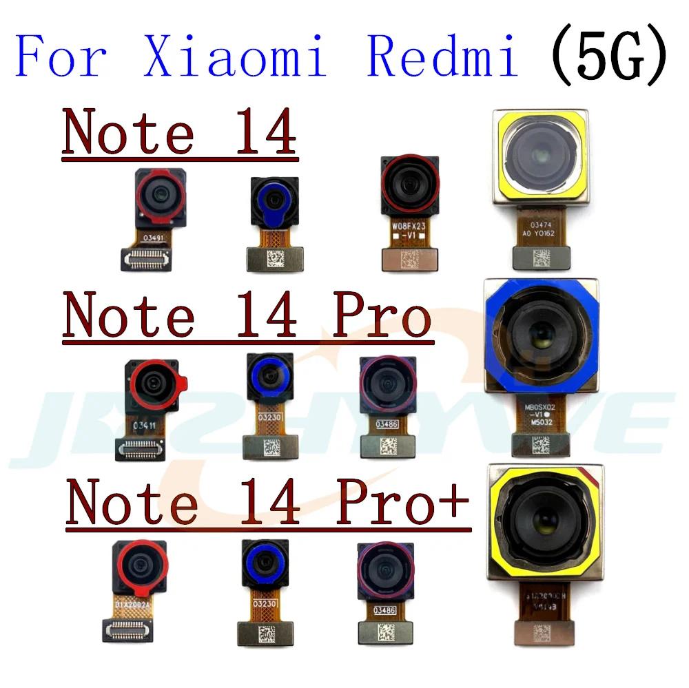 Front Rear Camera For Xiaomi Redmi Note 14 Pro Note14Pro+ 5G Frontal Selfie Back Facing Main Backside Camera Moduel Flex Cable
Front Rear Camera For Xiaomi Redmi Note 14 Pro Note14Pro+ 5G Frontal Selfie Back Facing Main Backside Camera Moduel Flex Cable