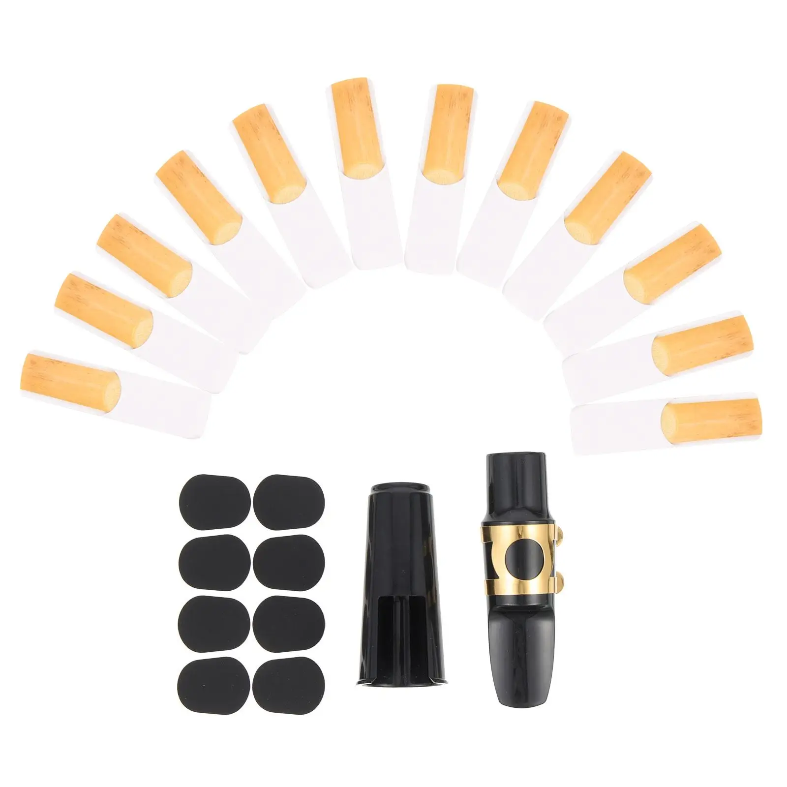 Alto Saxophone Mouthpiece Cushion Musical Instrument Replacement Parts Plastic Wood Multi-function Practice Accessories
Alto Saxophone Mouthpiece Cushion Musical Instrument Replacement Parts Plastic Wood Multi-function Practice Accessories