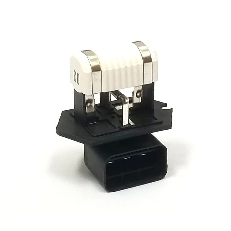 For Hyundai Sonata Elantra MD Tuson IX35 for kia Soul Optima Sportage Engine Cooling Fan Resistor OEM 25385A6000 2538507550
For Hyundai Sonata Elantra MD Tuson IX35 for kia Soul Optima Sportage Engine Cooling Fan Resistor OEM 25385A6000 2538507550