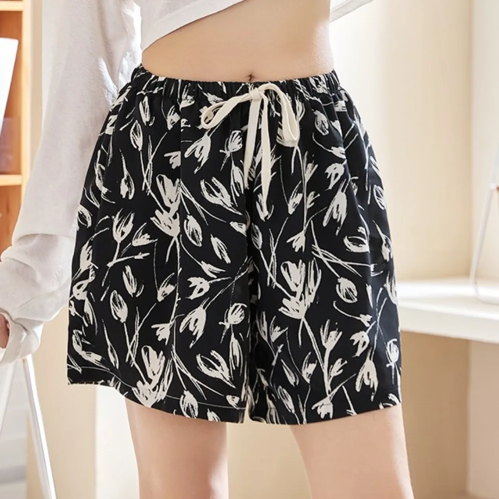 Fashion Thin Beach Short Pants Loose High Waist Floral Printed Shorts Quick Dry Butterfly Drawstring Casual Shorts Women
Fashion Thin Beach Short Pants Loose High Waist Floral Printed Shorts Quick Dry Butterfly Drawstring Casual Shorts Women