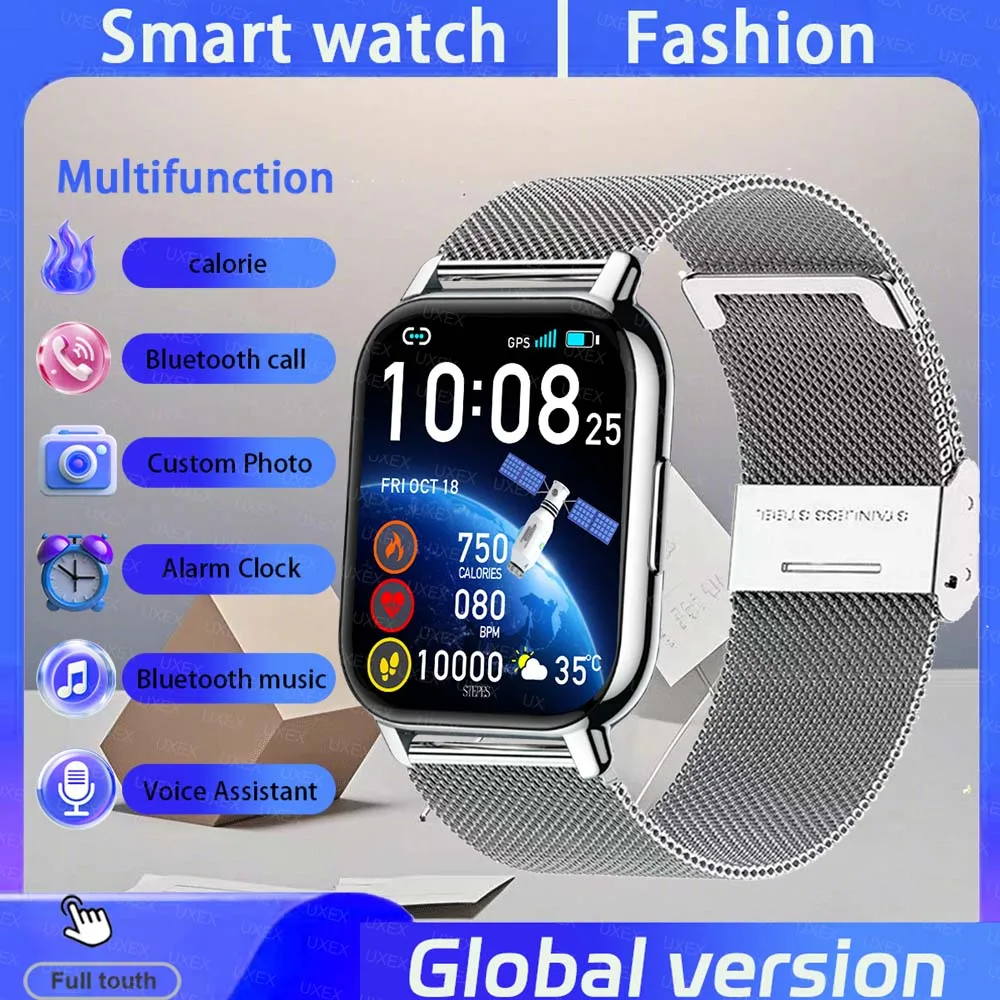 Lovely Smartwatch HD Full Screen Bluetooth Call Health Tracker Men And Women Sports Custom Photo Fitness Diy Faces Smart Watch
Lovely Smartwatch HD Full Screen Bluetooth Call Health Tracker Men And Women Sports Custom Photo Fitness Diy Faces Smart Watch