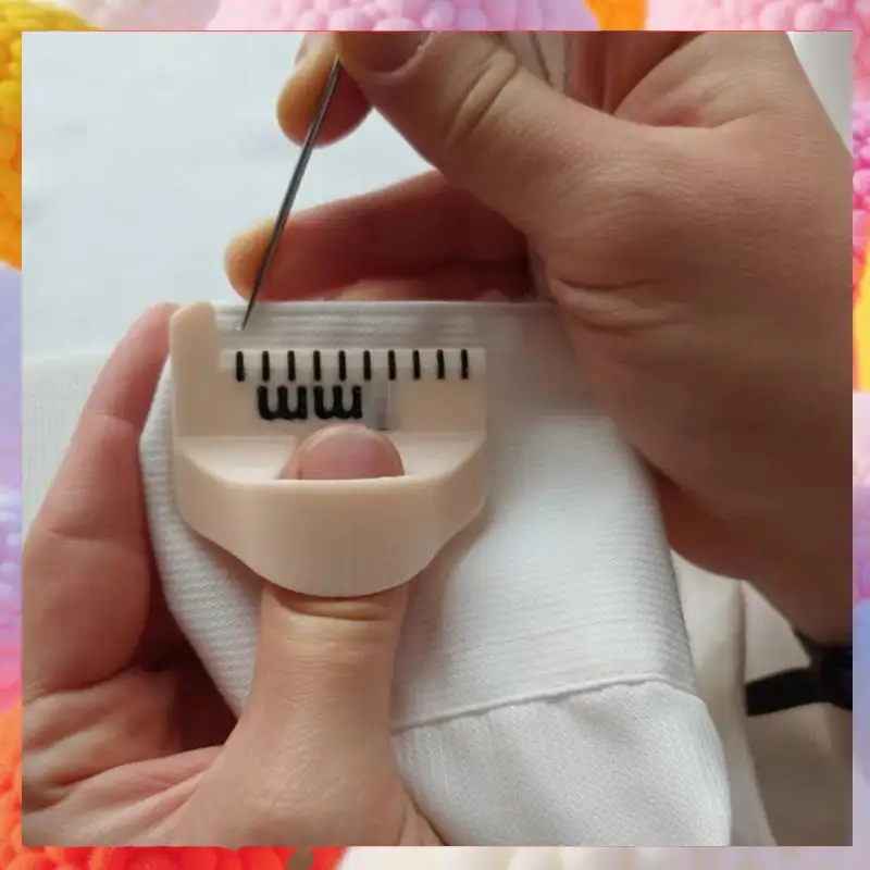 Sewing Needle Gauge Measuring Tool Finger Ruler Sewing Template Finger Protector,-A83Z
Sewing Needle Gauge Measuring Tool Finger Ruler Sewing Template Finger Protector,-A83Z