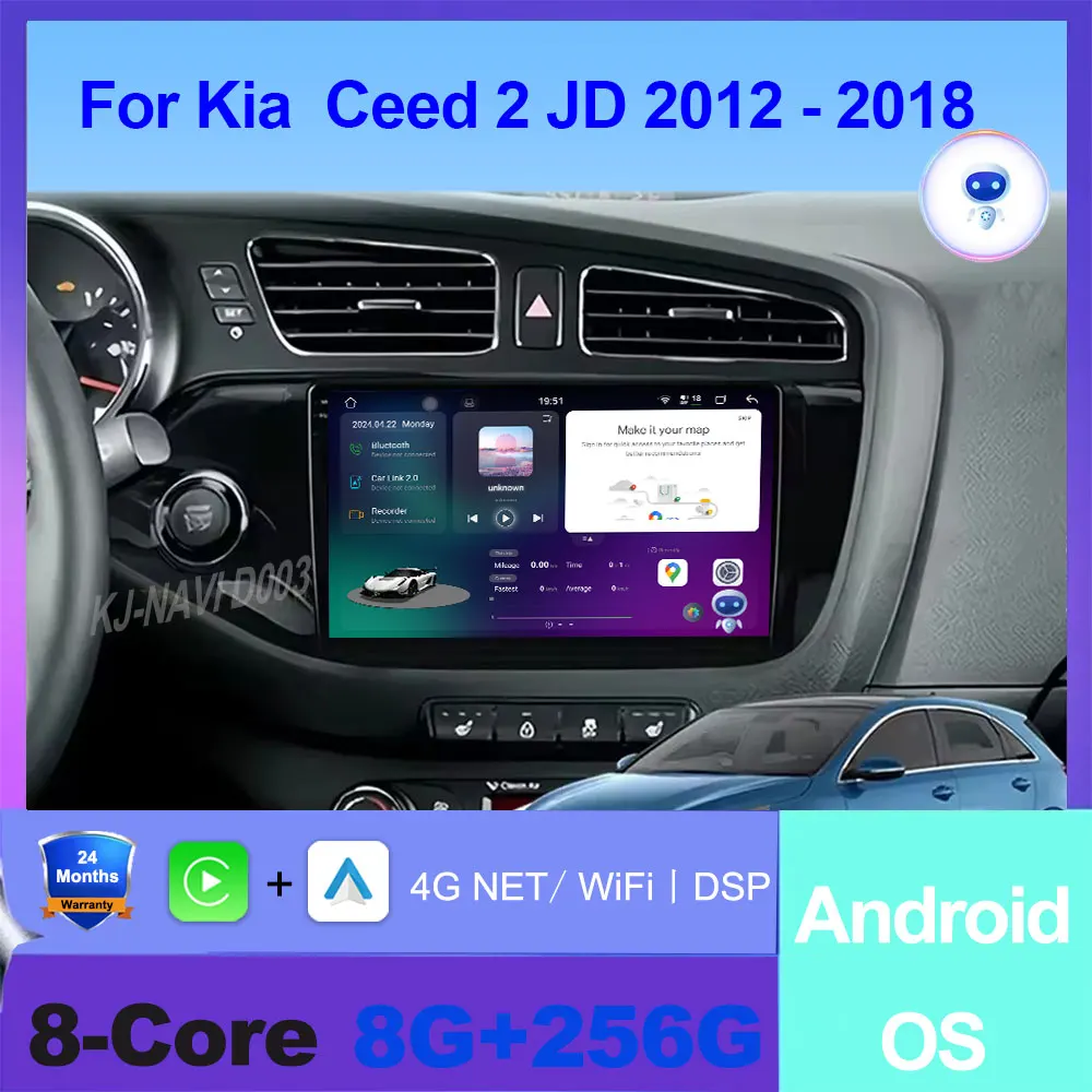 Android Auto автомобильный радиоприемник Multimidia видеоплеер для Kia Ceed 2 JD 2012-2018 GPS-навигация Беспроводной Carplay Bluetooth Инструменты 4G
Android Auto автомобильный радиоприемник Multimidia видеоплеер для Kia Ceed 2 JD 2012-2018 GPS-навигация Беспроводной Carplay Bluetooth Инструменты 4G