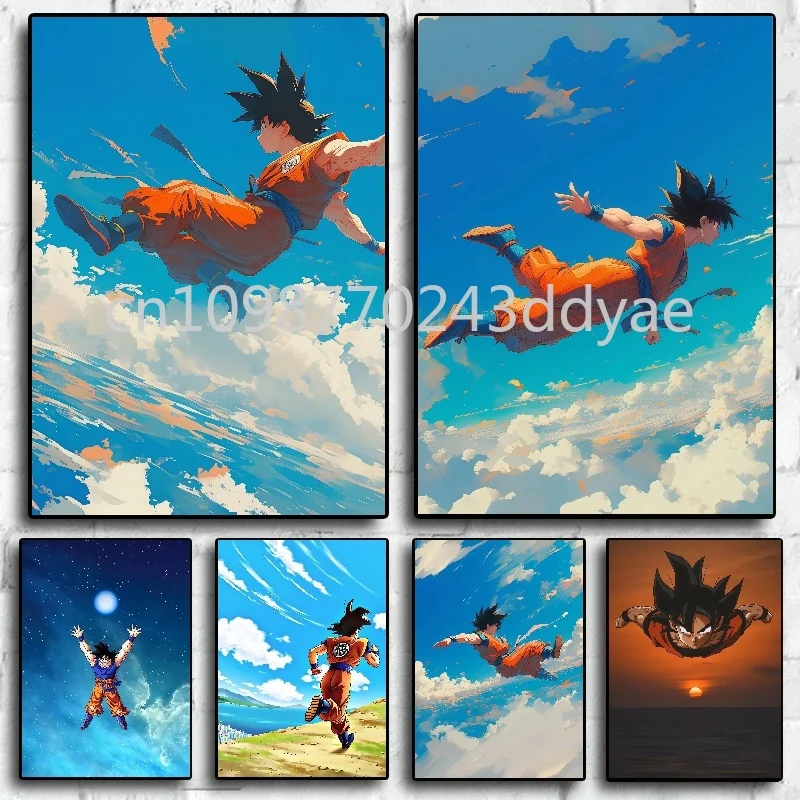 Super Saiyan Dragon Ball Poster Wukong Vegeta HD Printing Canvas Painting Suitable for Home Bedroom Wall Art Deco Painting Gift
Super Saiyan Dragon Ball Poster Wukong Vegeta HD Printing Canvas Painting Suitable for Home Bedroom Wall Art Deco Painting Gift