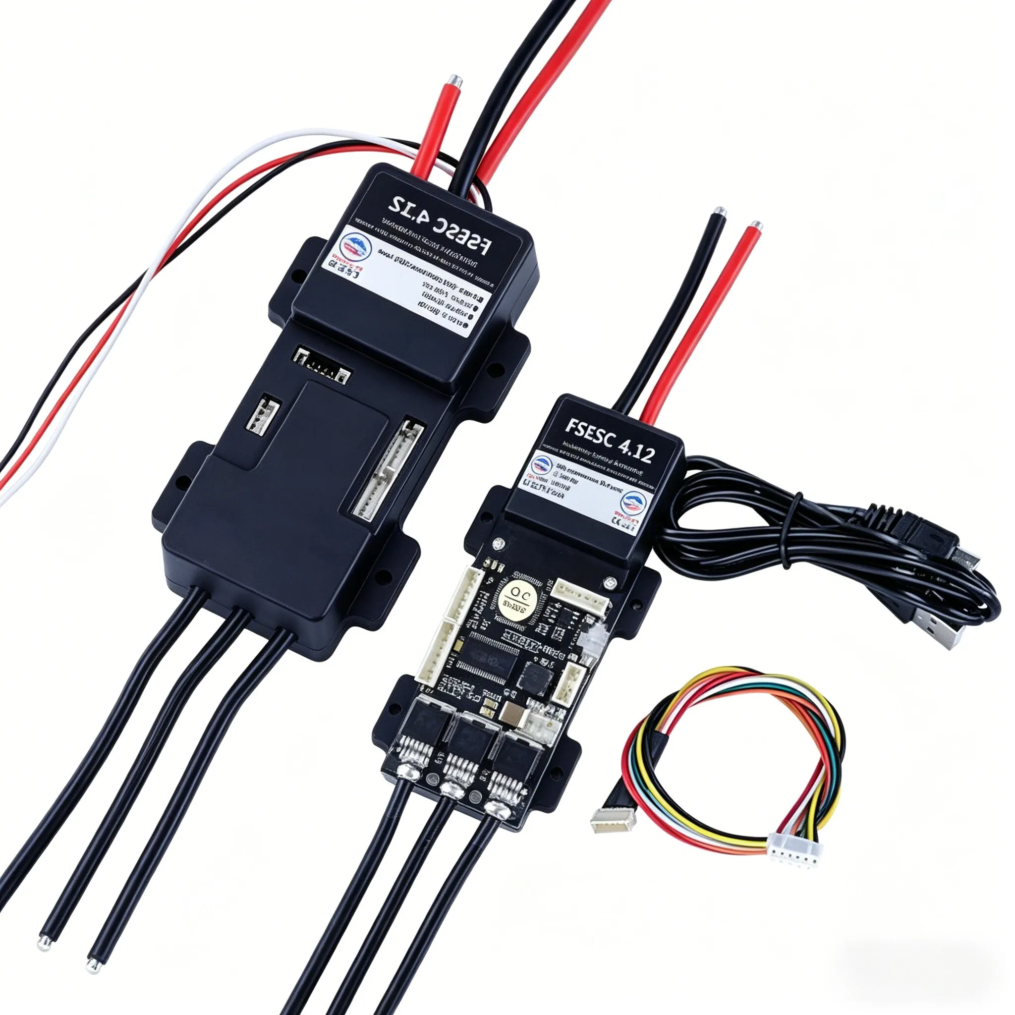FSESC 4.12 50A Based on VESC 4.12 with Aluminum Case on Electric Skateboard Controlled by VX1 VX2 PRO Remote Controller|Flipsky
FSESC 4.12 50A Based on VESC 4.12 with Aluminum Case on Electric Skateboard Controlled by VX1 VX2 PRO Remote Controller|Flipsky