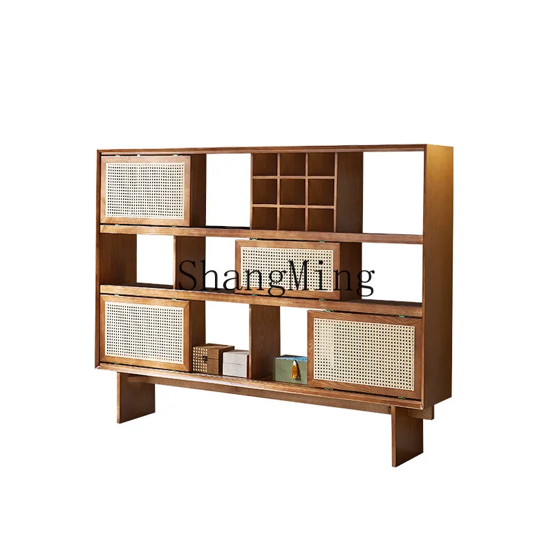 ZYY rattan tea room furniture display cabinet wall storage tea cabinet tea set Bogu rack
ZYY rattan tea room furniture display cabinet wall storage tea cabinet tea set Bogu rack
