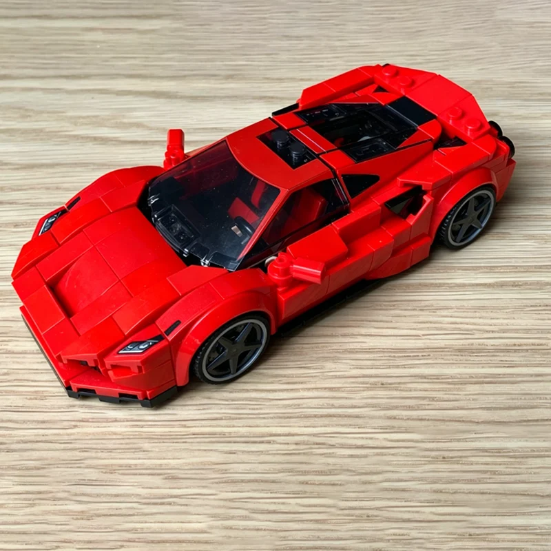 Speed Racing Car Model MOC Building Bricks F8 Top Tier Sports Car Modular Technology Children Holiday Gifts Assemble Toys Suit
Speed Racing Car Model MOC Building Bricks F8 Top Tier Sports Car Modular Technology Children Holiday Gifts Assemble Toys Suit
