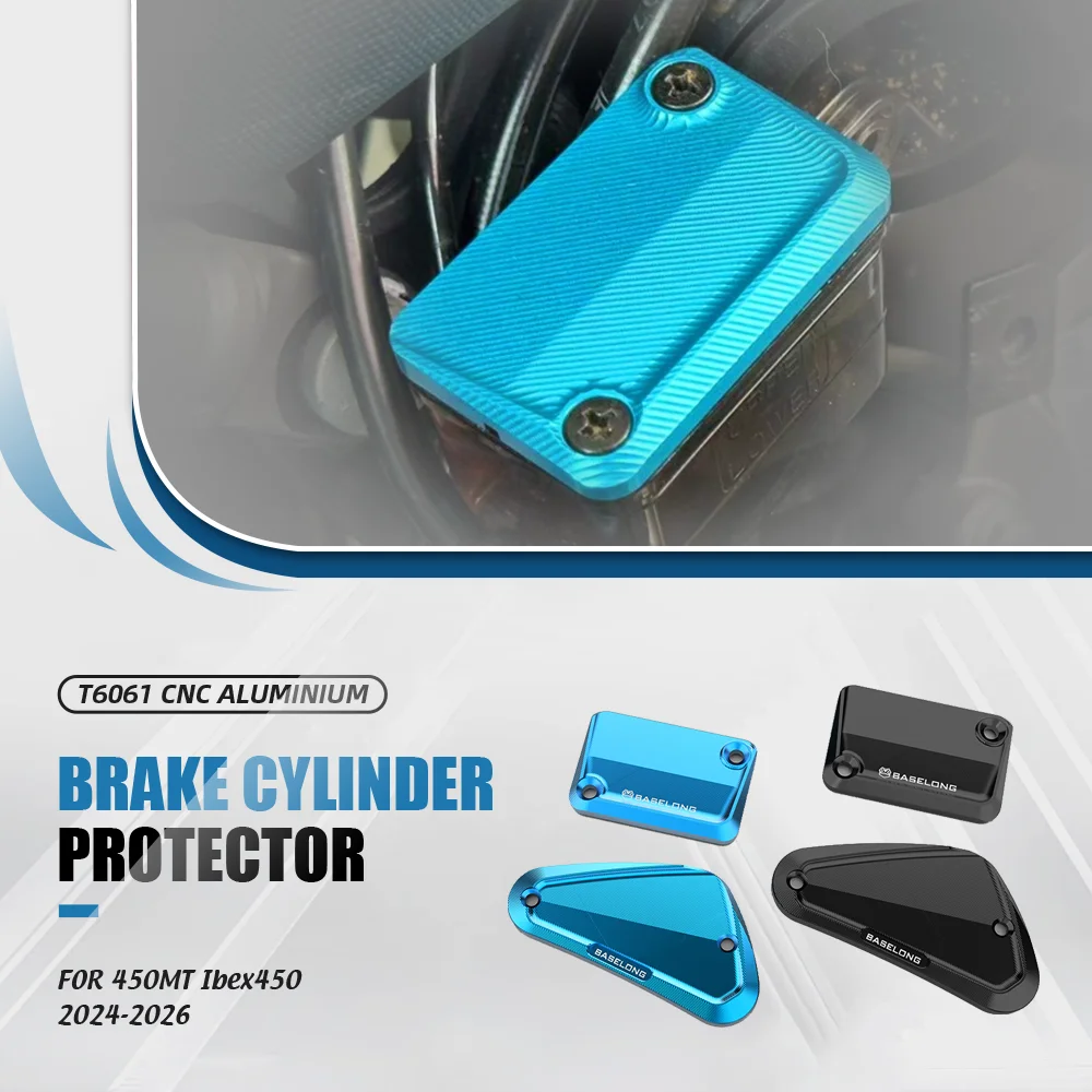 FOR CFMOTO 450MT Ibex 450 2024-2025-2026 Motorcycle CNC Aluminium Front & Brake Fluid Reservoir Cover Accessories 450 MT Ibex450
FOR CFMOTO 450MT Ibex 450 2024-2025-2026 Motorcycle CNC Aluminium Front & Brake Fluid Reservoir Cover Accessories 450 MT Ibex450