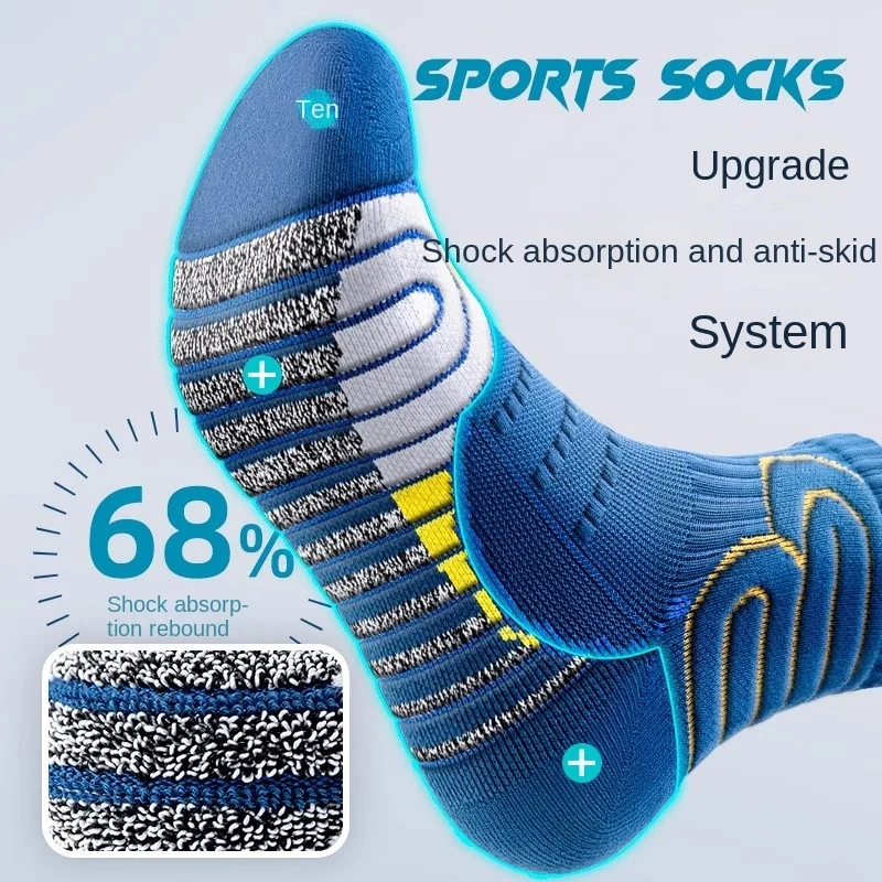 Sock Leisure Athletic Sports Crew Dress Professional Marathon Run Men Summer Thickened Towel Soles Basketball Badminton B2W18
Sock Leisure Athletic Sports Crew Dress Professional Marathon Run Men Summer Thickened Towel Soles Basketball Badminton B2W18