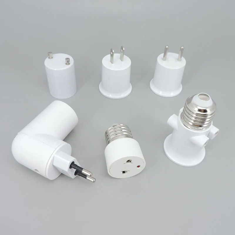 E27 GU24 EU US to E27 Converter Plug LED light Bulb Base Power Socket Holder lamp Adapter ON OFF Button Switch EU US type
E27 GU24 EU US to E27 Converter Plug LED light Bulb Base Power Socket Holder lamp Adapter ON OFF Button Switch EU US type