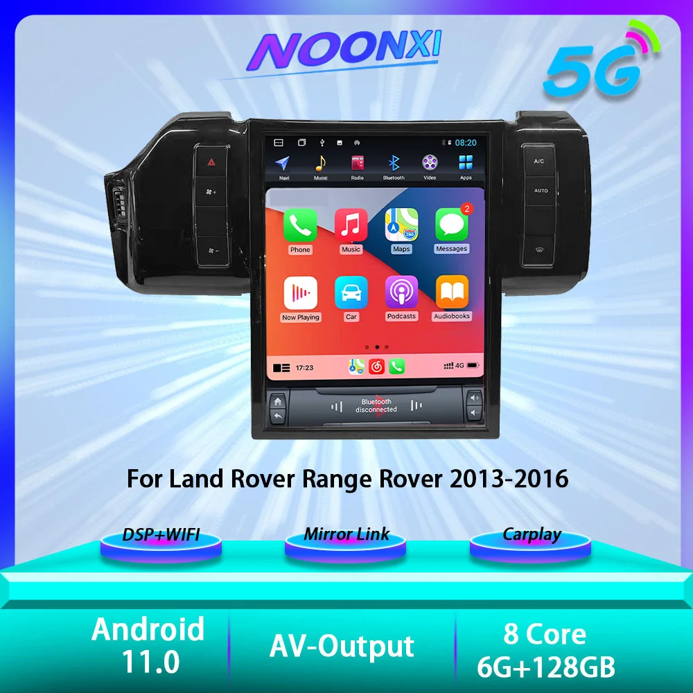 6+128G For Land Rover Range Rover 2013-2016 Android 11.0 Car Radio Navigation Multimedia Player Audio Stereo Carplay Head Unit
6+128G For Land Rover Range Rover 2013-2016 Android 11.0 Car Radio Navigation Multimedia Player Audio Stereo Carplay Head Unit