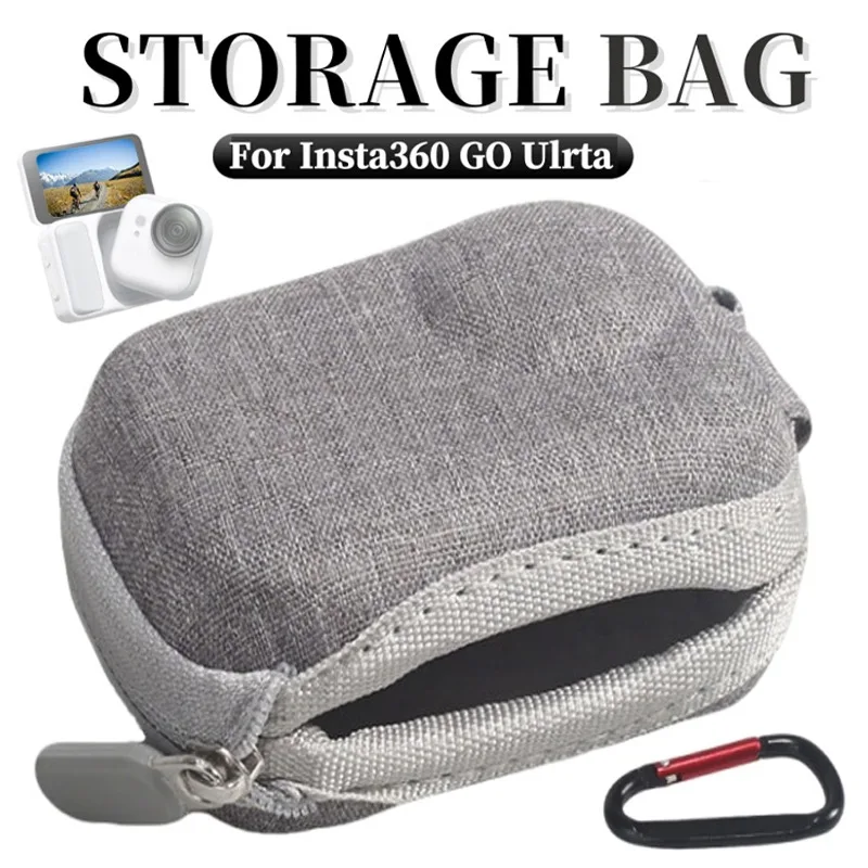 Чехол для Insta360 GO Ultra, портативная компактная дорожная сумка, жесткий кожаный чехол с карабином для аксессуаров Insta360 GO Ultra
Чехол для Insta360 GO Ultra, портативная компактная дорожная сумка, жесткий кожаный чехол с карабином для аксессуаров Insta360 GO Ultra