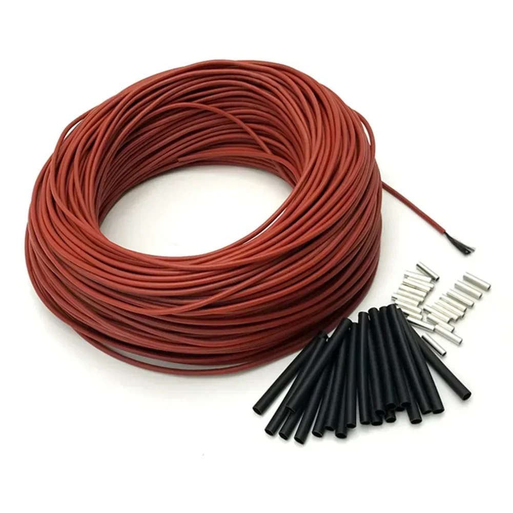 12K 33ohm/m Floor Warm Heating Cable Carbon Fiber Electric Heating Tape Wires Heating Wire Coil 15m 30m
12K 33ohm/m Floor Warm Heating Cable Carbon Fiber Electric Heating Tape Wires Heating Wire Coil 15m 30m