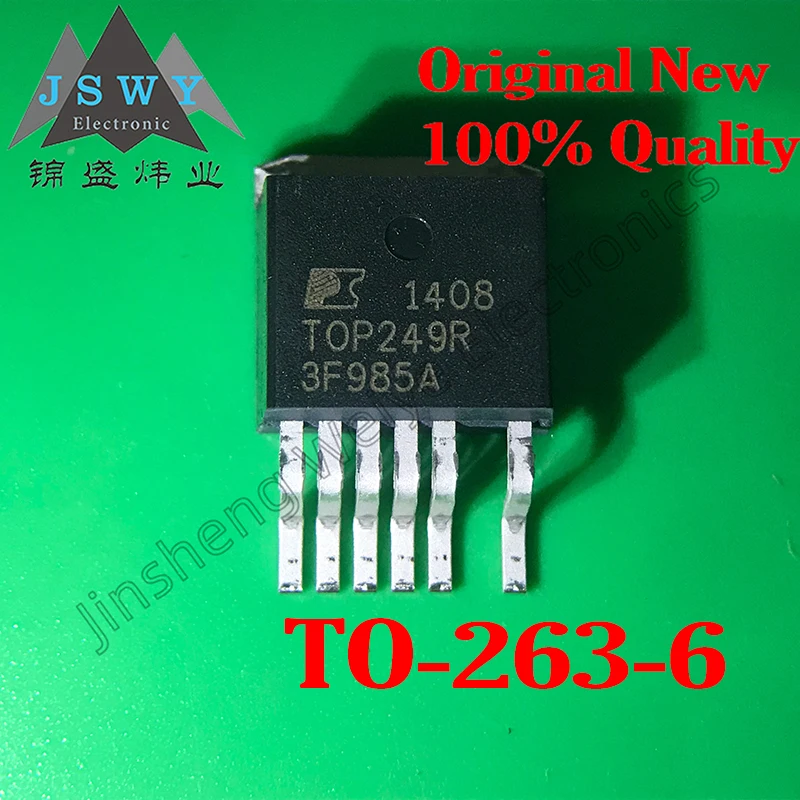5PCS TOP249R TOP249 power management chip 6 feet SMD TO-263 100% brand new genuine electronic
5PCS TOP249R TOP249 power management chip 6 feet SMD TO-263 100% brand new genuine electronic